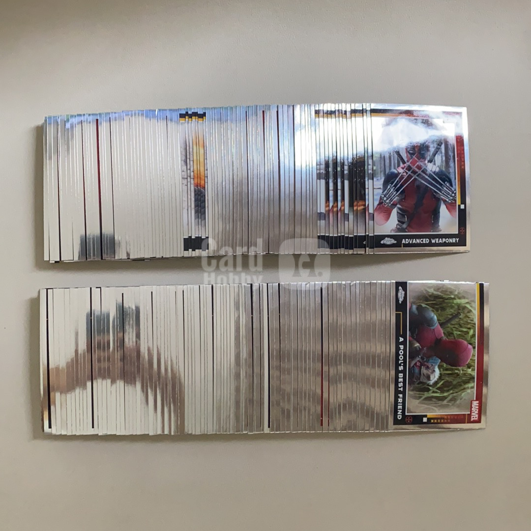 2025 Topps Deadpool Hobby Box Marvel 漫威 死侍与金刚狼 普卡 base 多元宇宙剧情 打包 不齐 品相如图 凑套必备 fish
