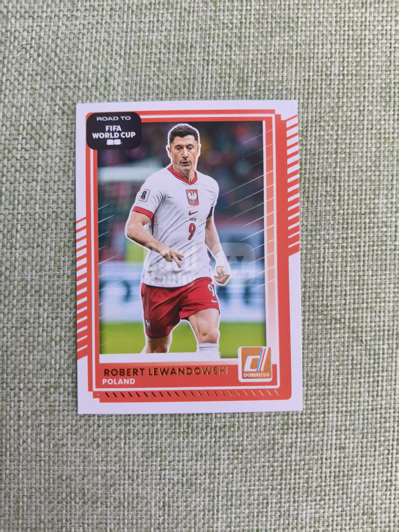 2025-26 Panini Donruss Robert Lewandowksi 帕尼尼世界杯 杜蕾斯 波兰 莱万多夫斯基
