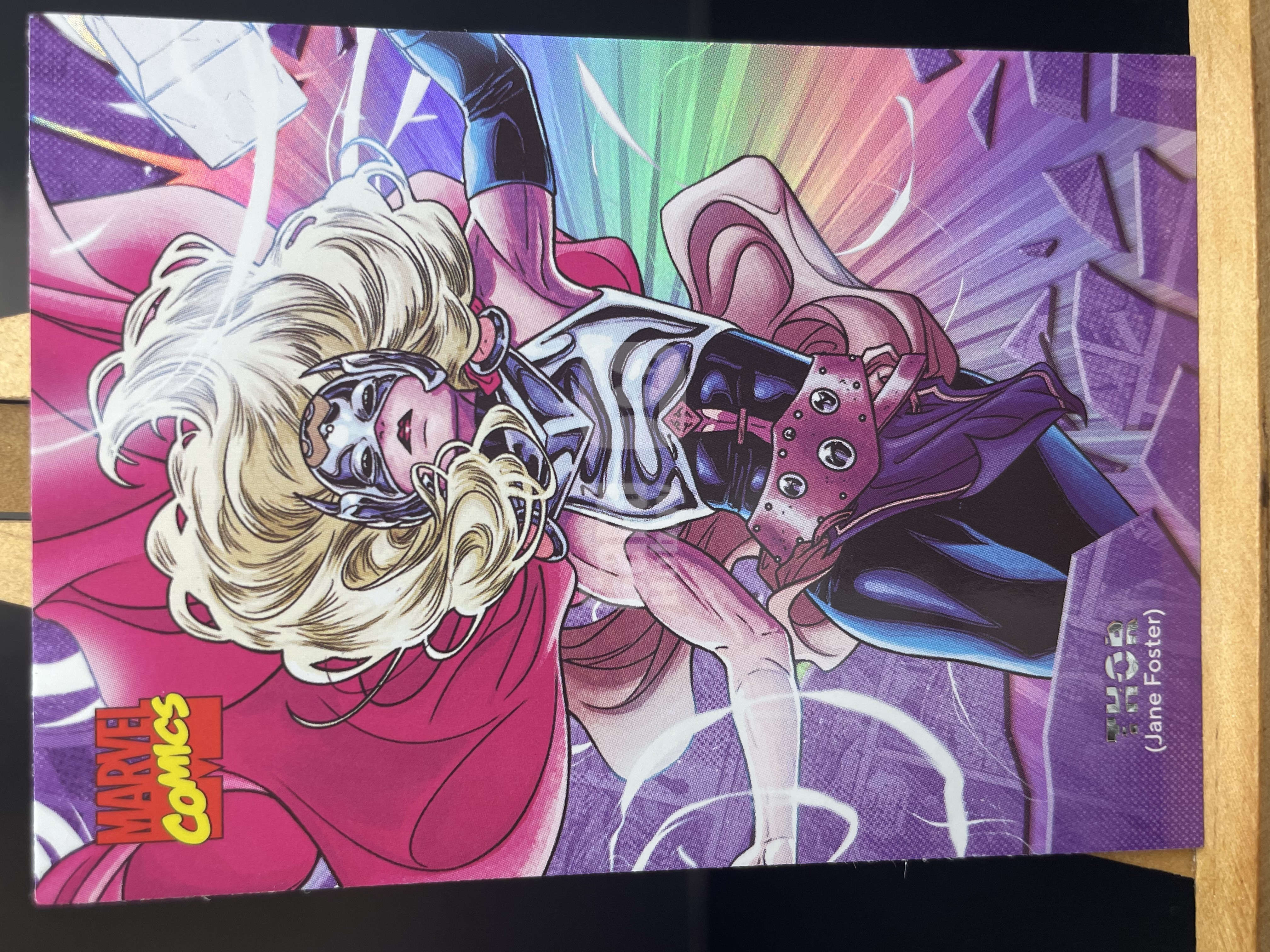 (T2)2023 漫威 FINDNG CARD MARVEL 折射 索尔 女雷神 实卡好看 收藏凑套必备 卡品如图 !!!