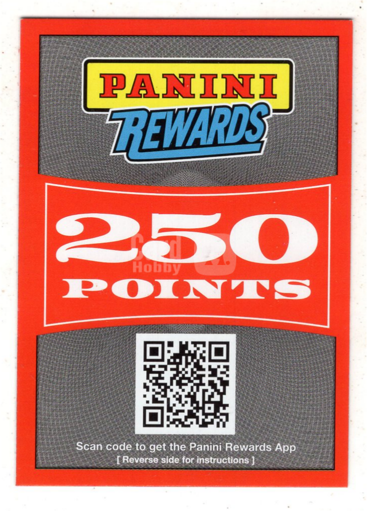 【来拆波卡】Panini Rewards 250 Points 帕尼尼 积分卡 250积分 可官网兑换 签名/卡包 jjdk