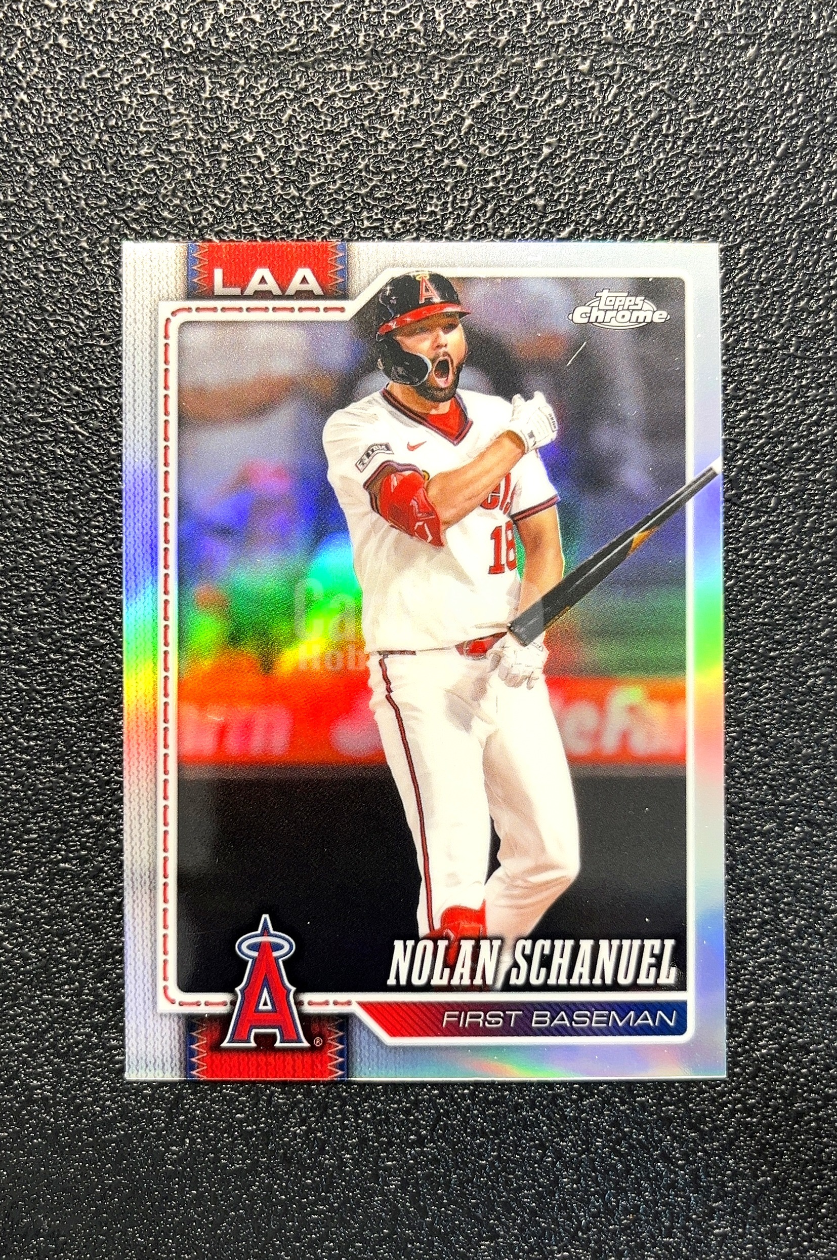 【岛屿拍卖】2026 Topps Chrome Nolan Schanuel 诺兰·施纳乌尔 银折 折射 卡品如图 高价值 #94 Angels 天使队 0001#326
