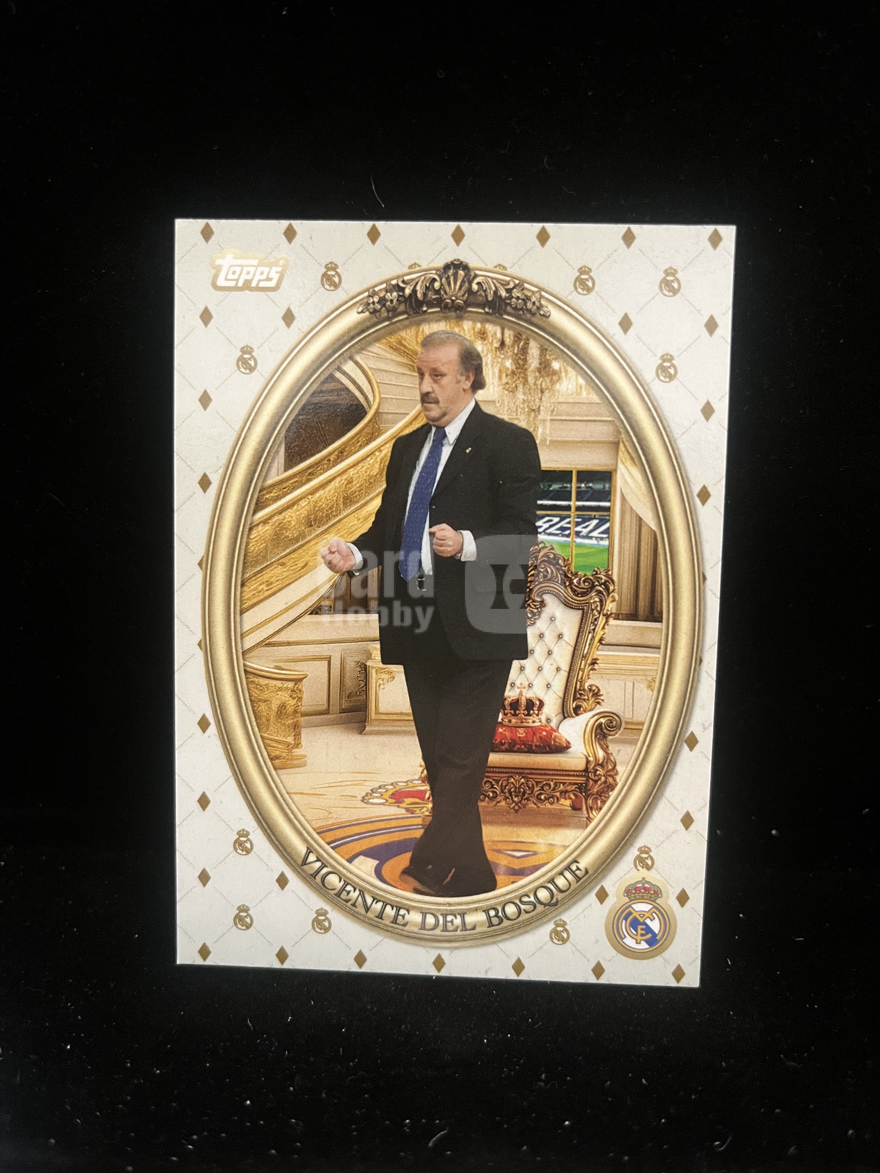免费代拍 Topps Real Madrid Fan Set 西甲 博斯克 Vicente del Bosque 卡品如图#H333