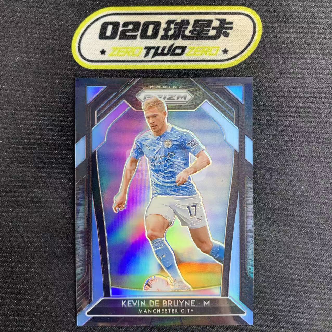 2020-21 Panini Prizm Kevin De Bruyne 英超 德布劳内 1/1编 ofo 黑折 曼城 瑕疵如图 @OSORA