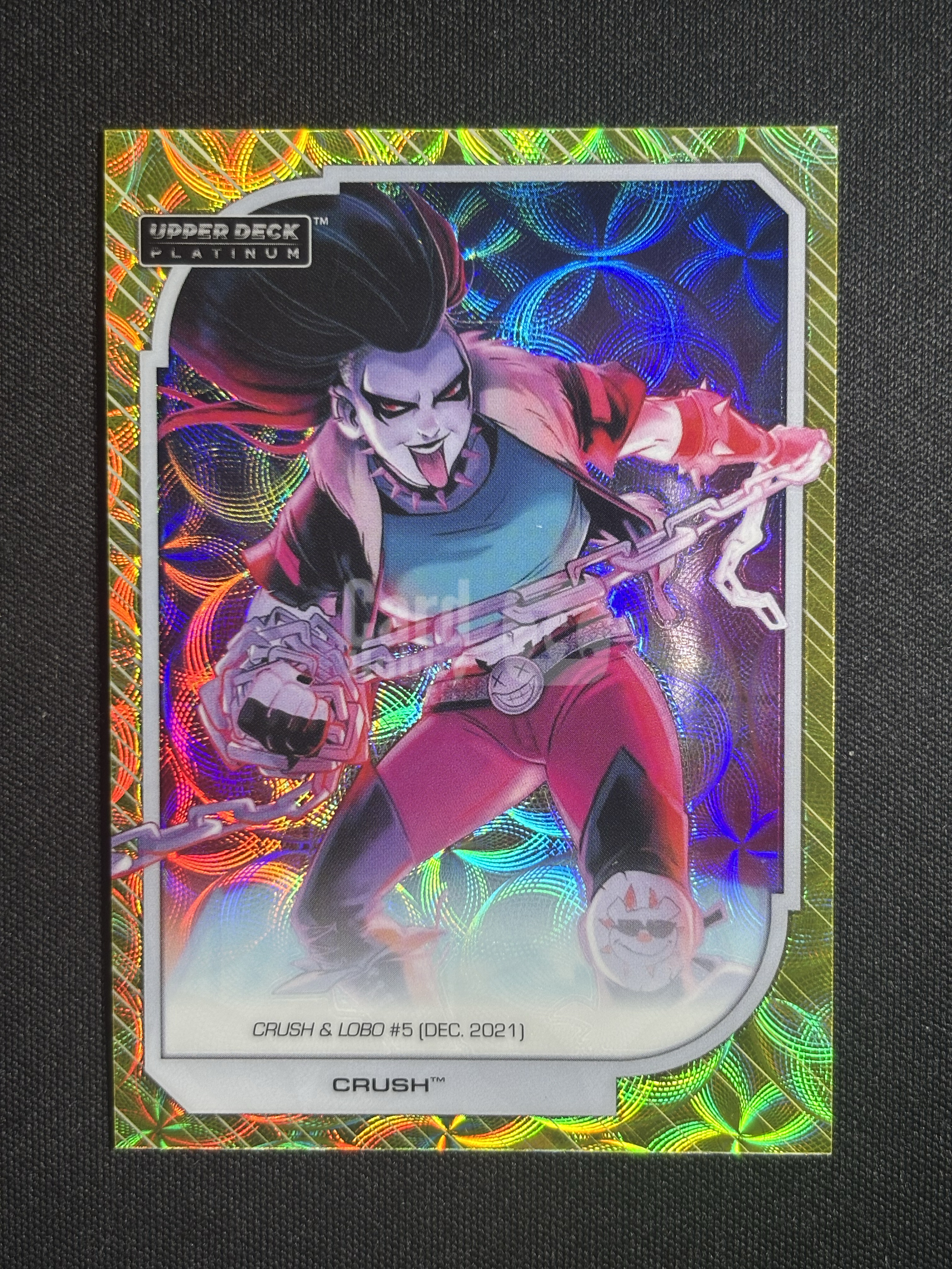 2026 Upper Deck Platinum DC Universe Crush「墨色拍卖」DC铂金 元年 克拉什 316/399 Yellow Spotlight 卡品如图 BCH9