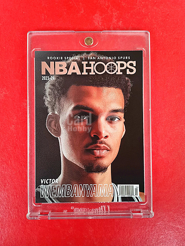 2023-24 Panini HOOPS 维克托·文班亚马 Victor Wembanyama RC (( 新秀 肖像 品好,搏psa10 )) 有望夺冠 还在暴涨中 投资首选 (送砖)