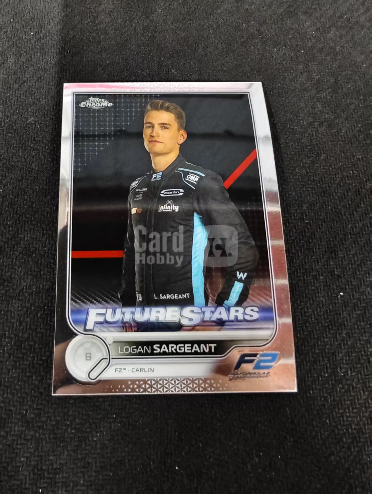 2022 Topps Chrome F1 logan sargeant 罗根 萨金特 F2 划痕 边角瑕疵#82