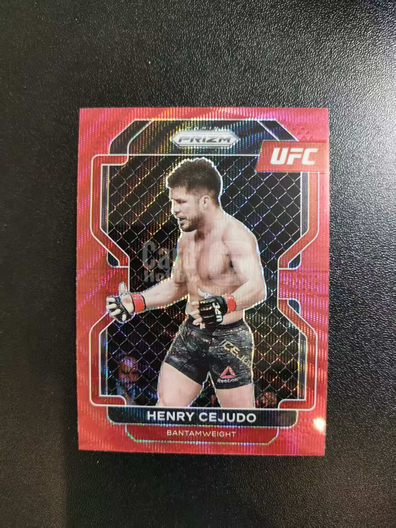 2026 Panini PRIZM UFC Henry Cejudo 亨利·塞胡多 UFC 红波纹折 收藏凑套 卡品如图 免费代拍CLB28