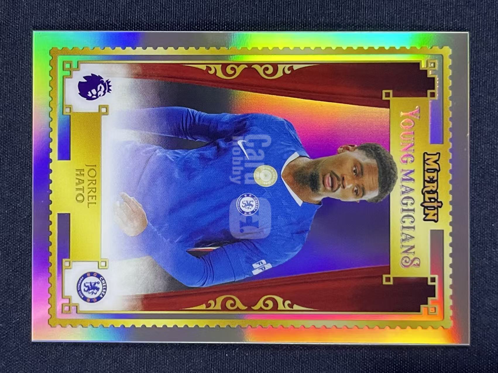2026 Topps Premier Merlin Jorrel Hato YM-9 英超梅林 哈托 Chelsea 切尔西 Young Magicians 魔法新星特卡 卡品如图