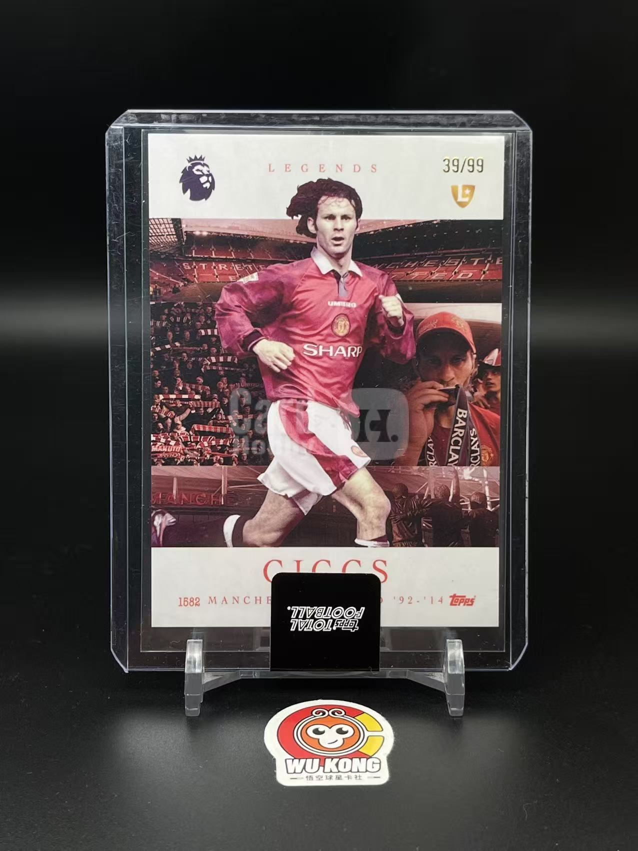 2026 Topps Total Ryan Giggs 吉格斯 /99编 曼联 TOTAL 威尔士 名宿 实卡精美 值得收藏 投资必备【悟空拍卖】wd
