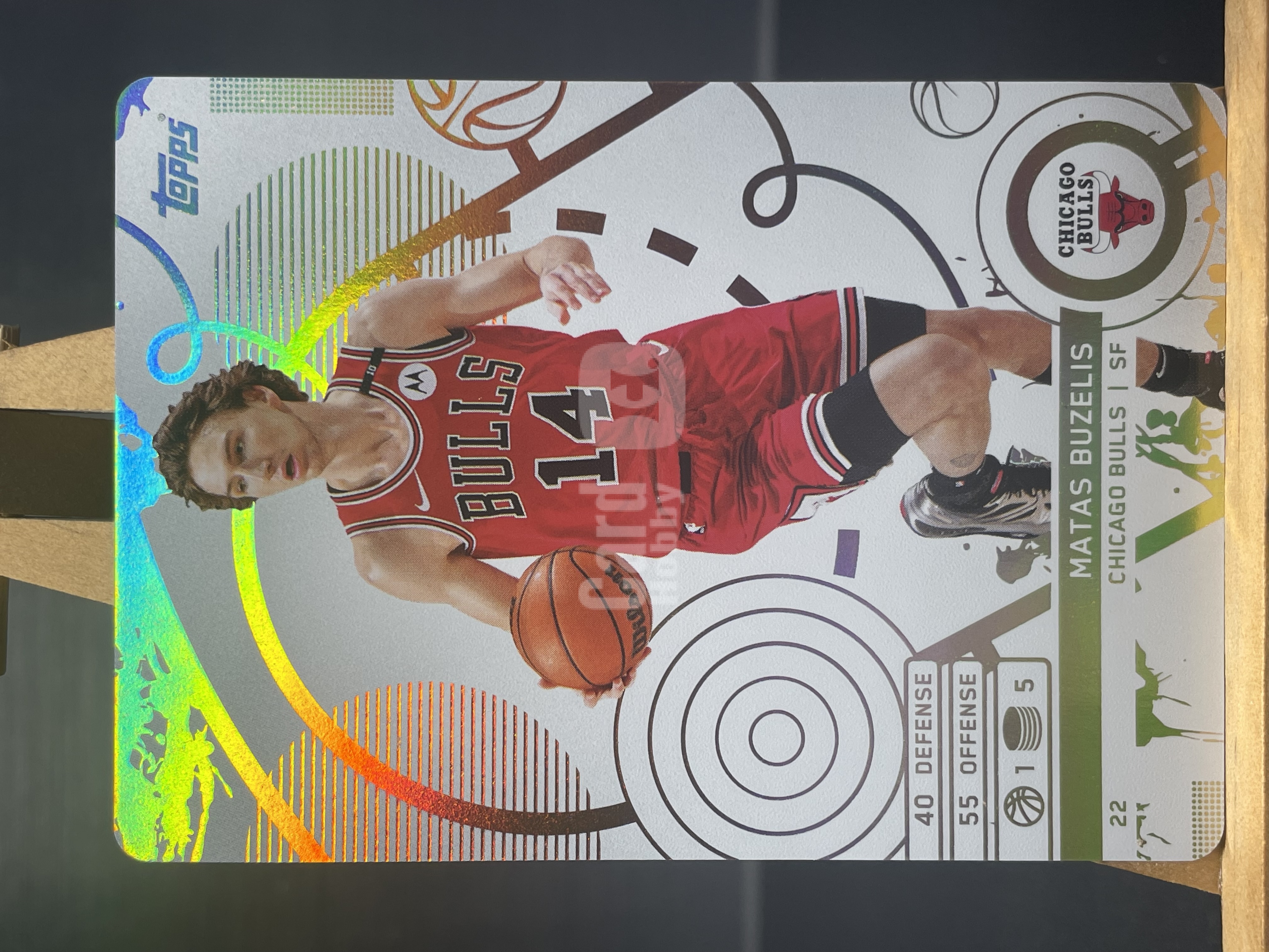 (A2) 2025 TOPPS 折射 马塔斯 布泽利斯 公牛 收藏凑套必备 卡品如图 !!!