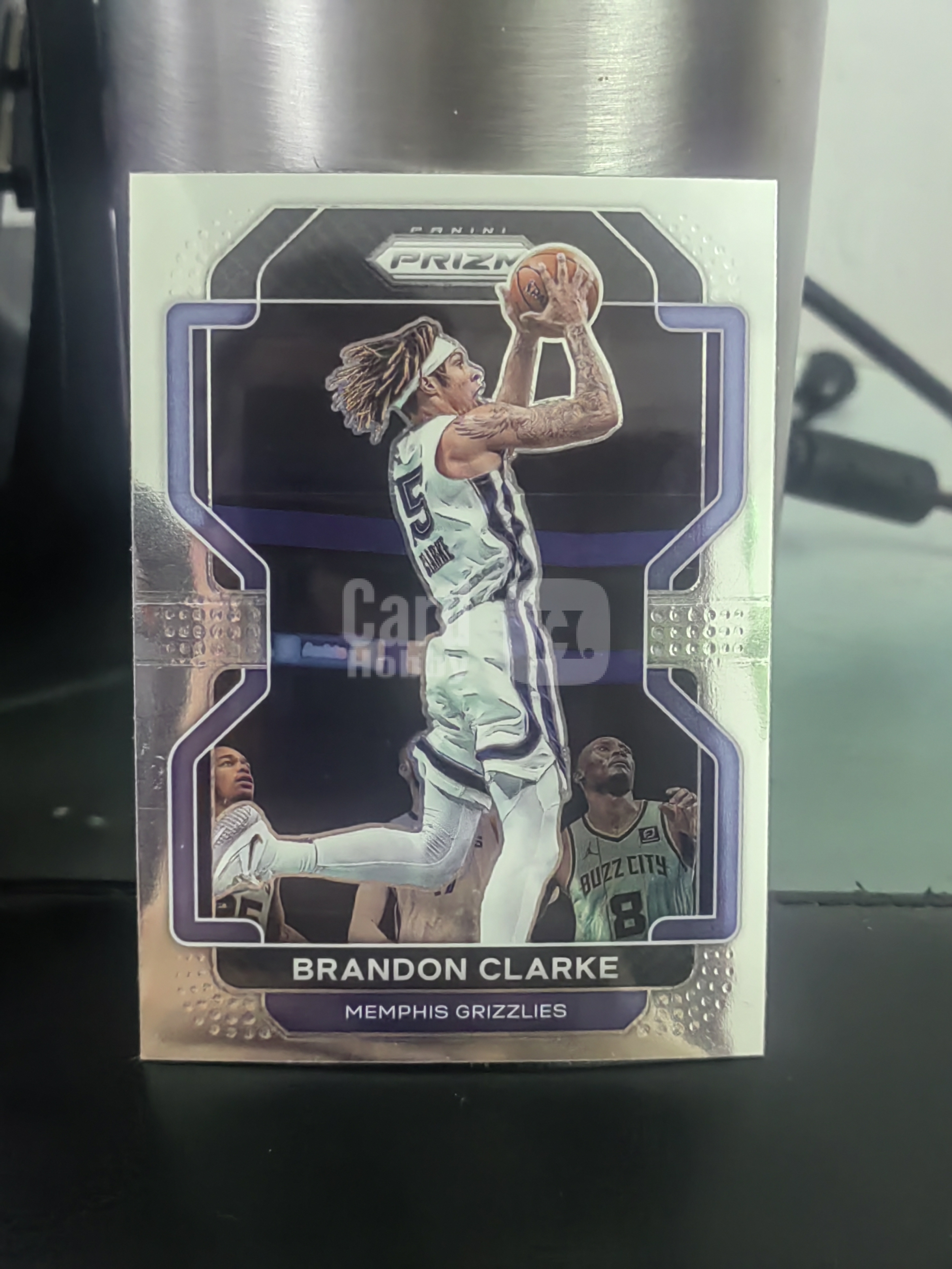 2021-22 Panini Prizm Brandon Clarke PZ 布兰登 克拉克 灰熊 篮 白边白角 卡品如图 不保卡品
