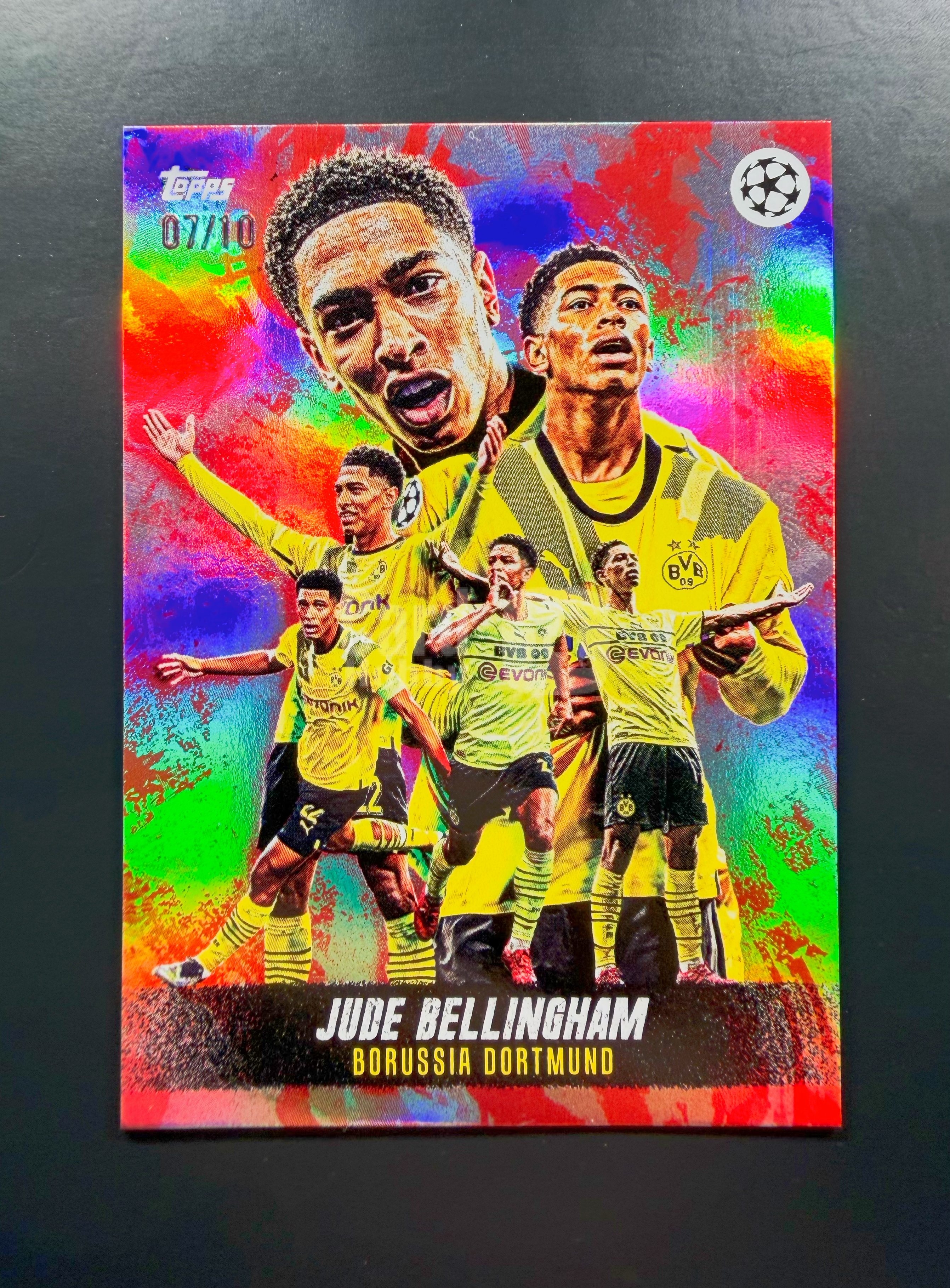 2022 Topps 六头 Jude Bellingham 贝林厄姆 /10编 红折 多头 皇马 皇家马德里 多特 英格兰 不保卡品介意勿拍 中场大师 欧冠 冠军 姆巴佩 巴尔韦德 凯恩队友 江枫拍卖