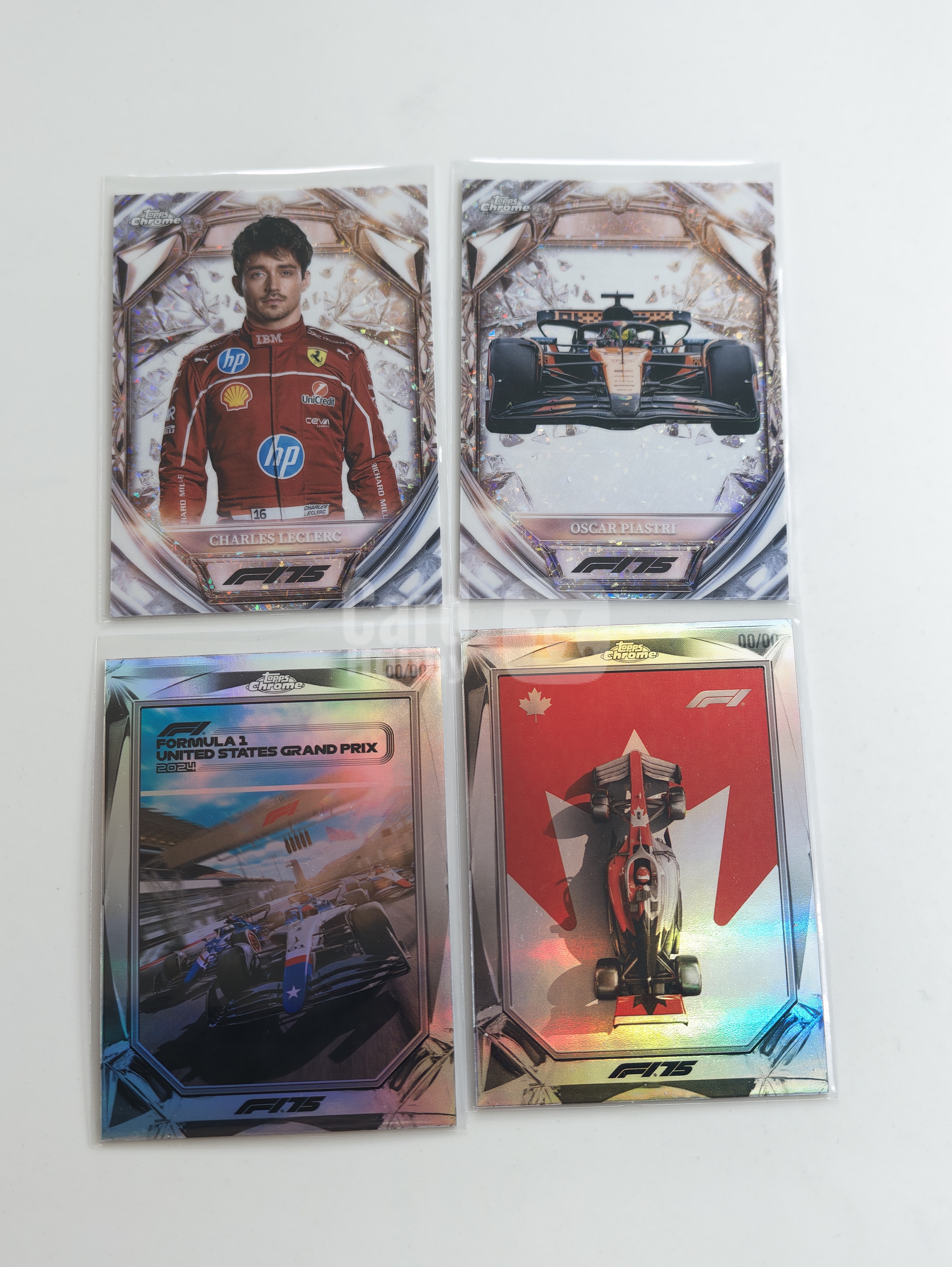 2026 Topps Chrome Charles Leclerc F1方程式赛车 法拉利 乐扣 勒克莱尔 75周年碎闪折 车手 赛车选图 迈凯伦 皮亚斯特里 卡品如图(斐济杯)