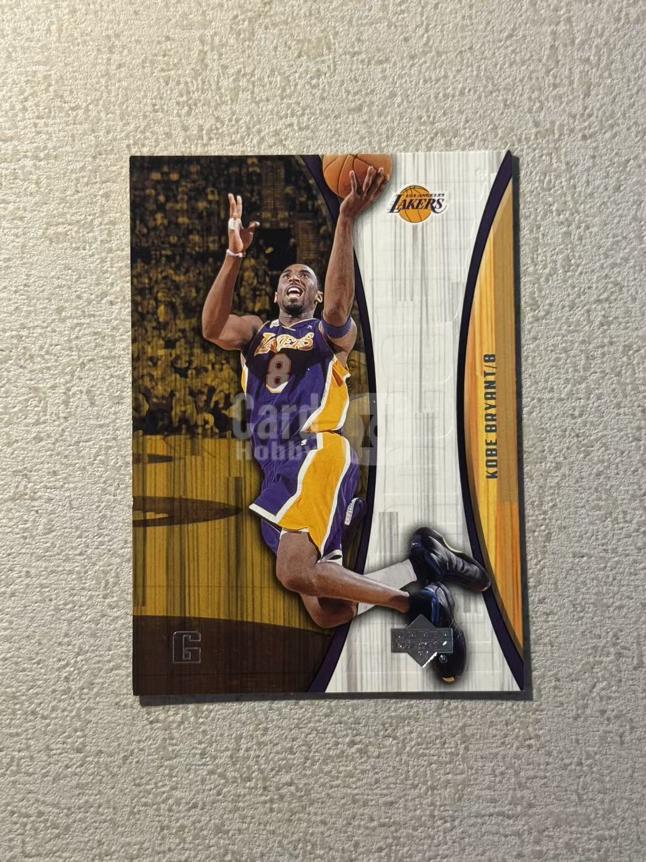 2002 Upper Deck Hardcourt Kobe Bryant UD 湖人 科比 布莱恩特 大比例 木纹特卡 稀有老特 sp 经典选图 收藏必备