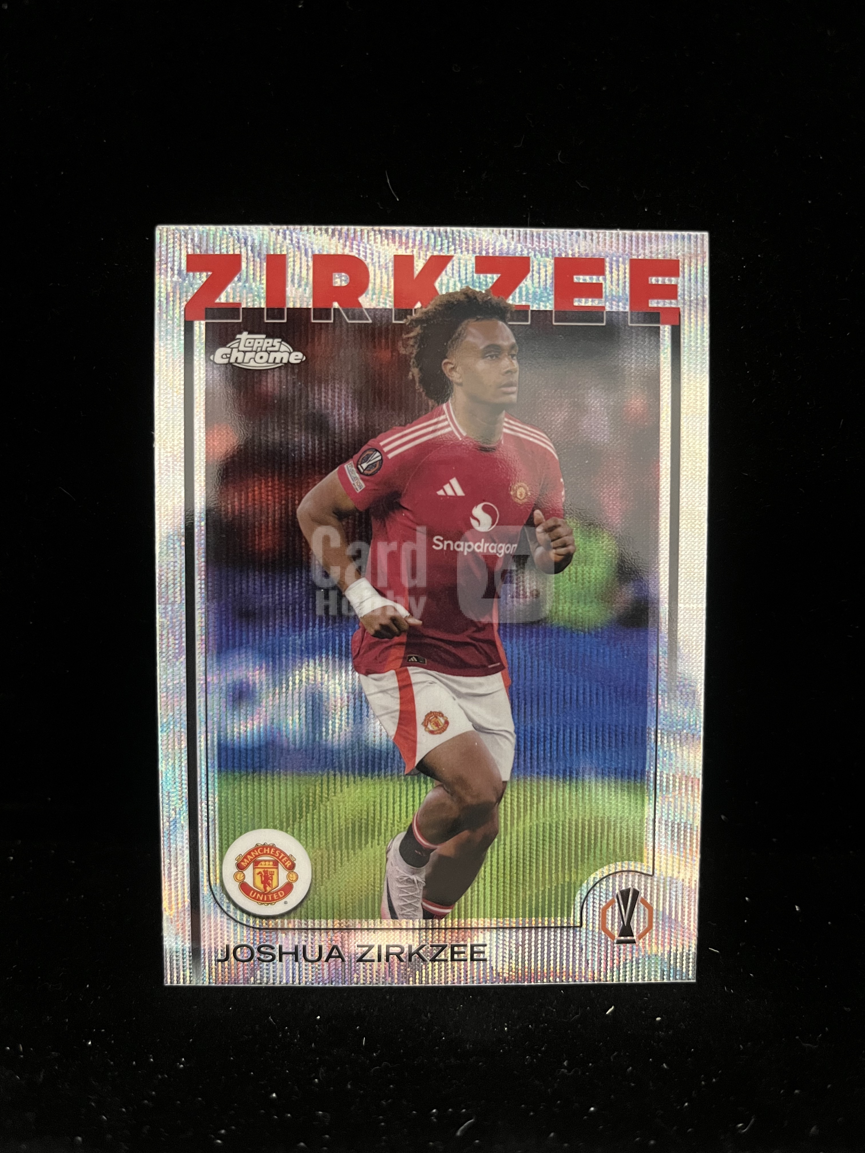 免费代拍 2025 Topps Chrome 欧联杯 齐尔克泽 Joshua Zirkzee 折射 卡品如图#H362