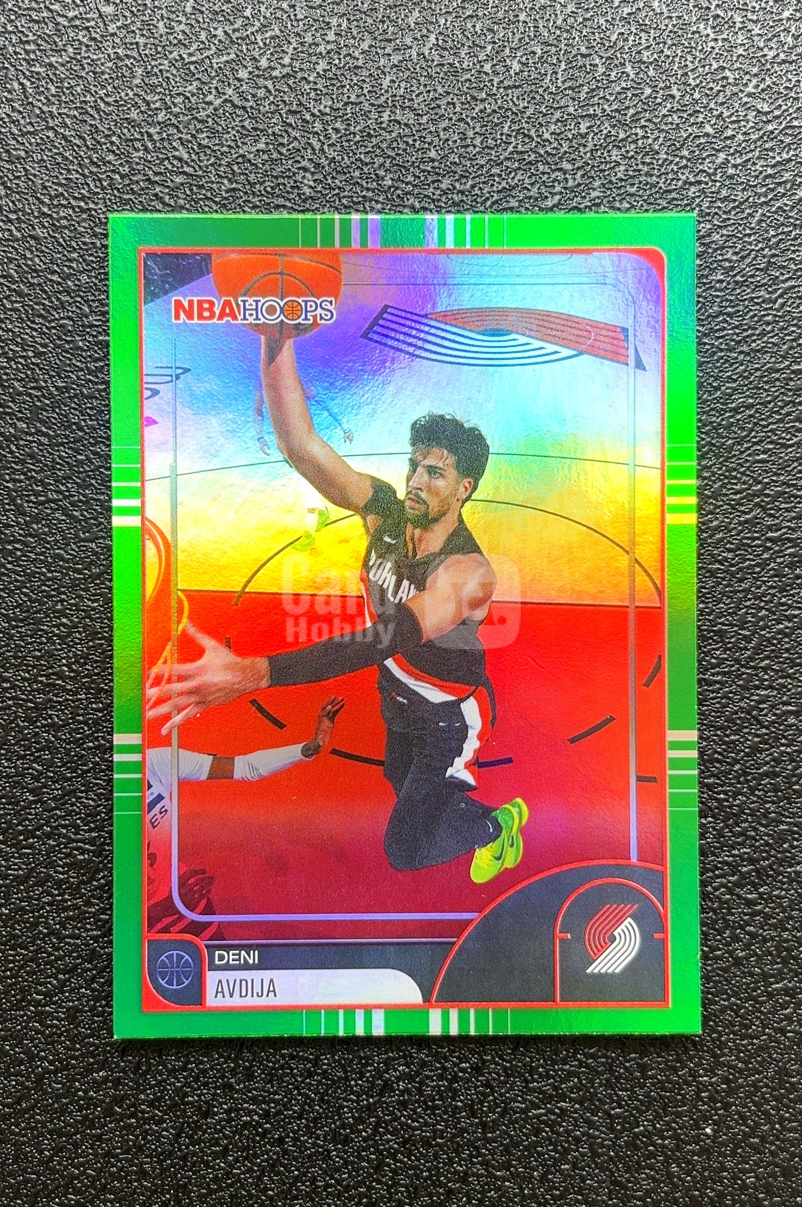 【小白1%代卖】2026 Topps NBA HOOPS Deni Avdija 丹尼·阿夫迪亚 绿折 折射 新秀 RC 卡品如图 高价值 #89 Portland Trail 0019#135