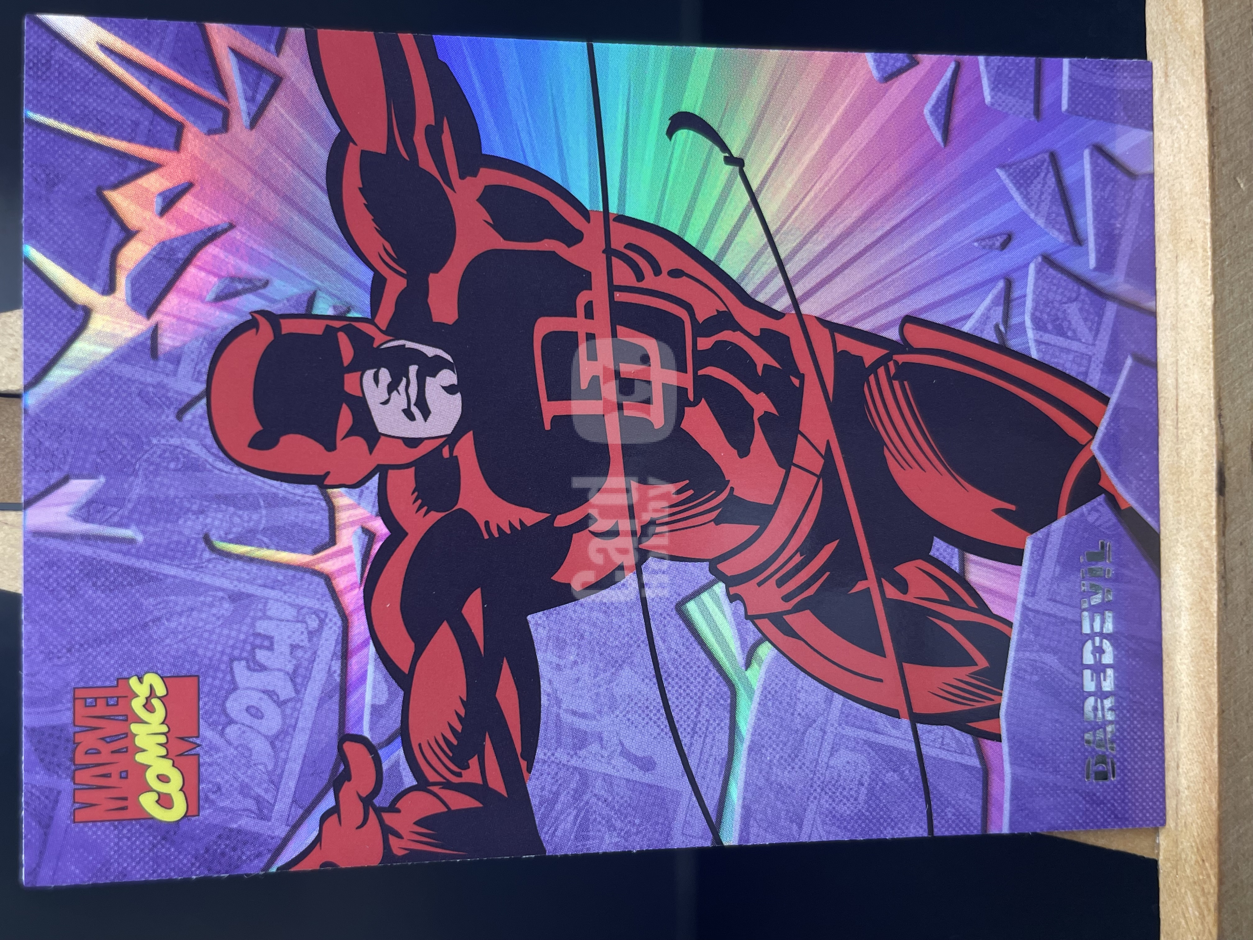 (T2)2023 漫威 FINDNG CARD MARVEL 折射 夜魔侠 实卡好看 收藏凑套必备 卡品如图 !!!
