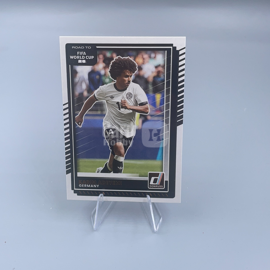 2025-26 Panini Donruss Karim Adeyemi 【顺丰速运 只合并不累计】杜蕾斯 美加墨世界杯 卡品如图 德国 阿德耶米 Z8