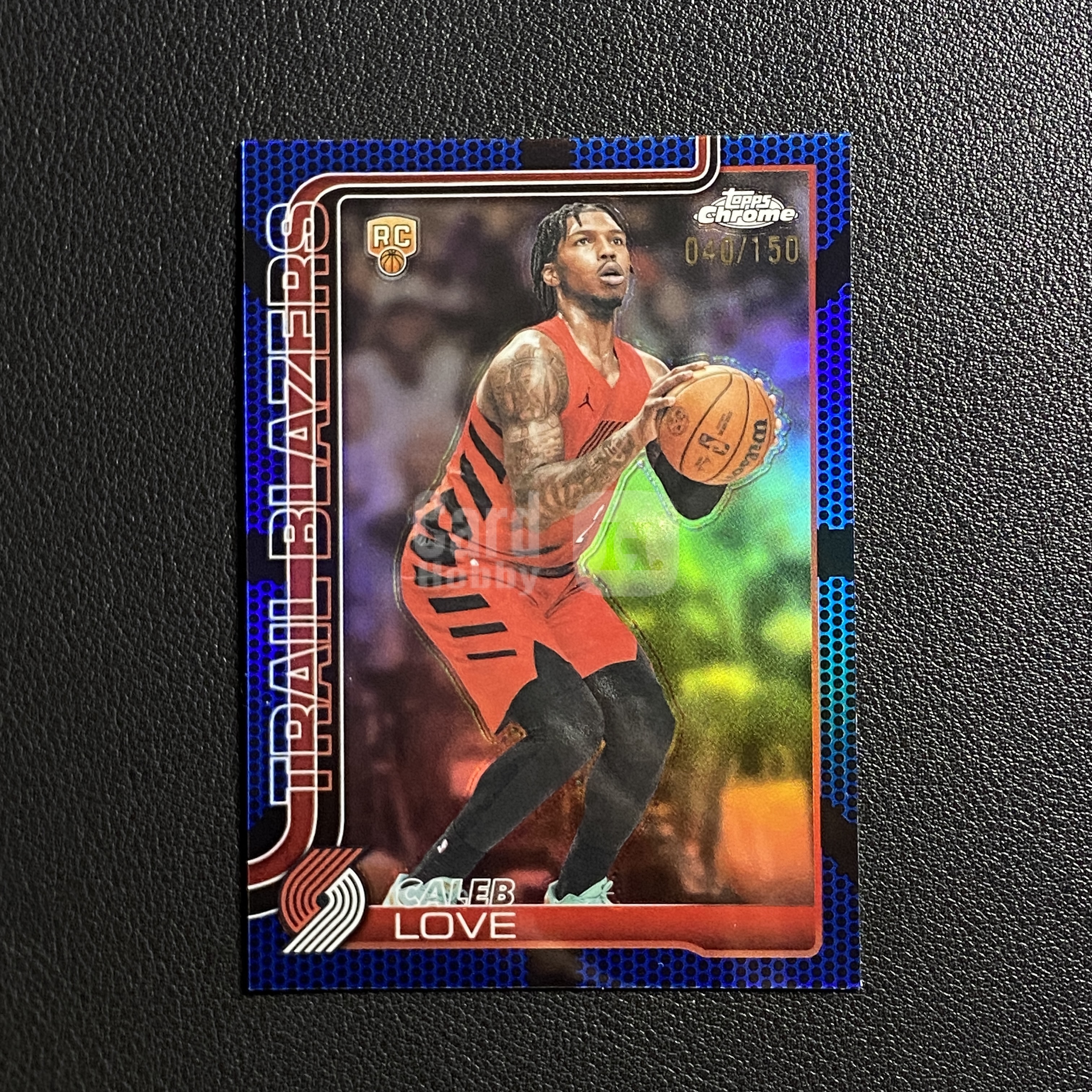 【伦子】2026 TOPPS CHROME UPDATE RC 新秀 猛龙 CALEB LOVE 凯莱布 乐福 150编 球皮折 正base TCU 瑕疵见图 SAMM-15