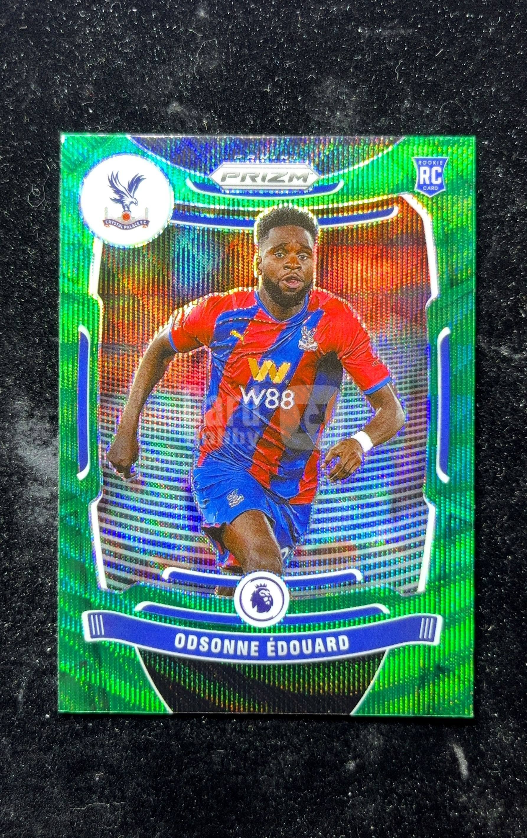 【小白1%代卖】2021 Panini Prizm Rookie 新秀 Odsone Edouard 奥多伊 绿Wave折 折射 新秀 RC 卡品如图 高价值 #294 Crystal 0625