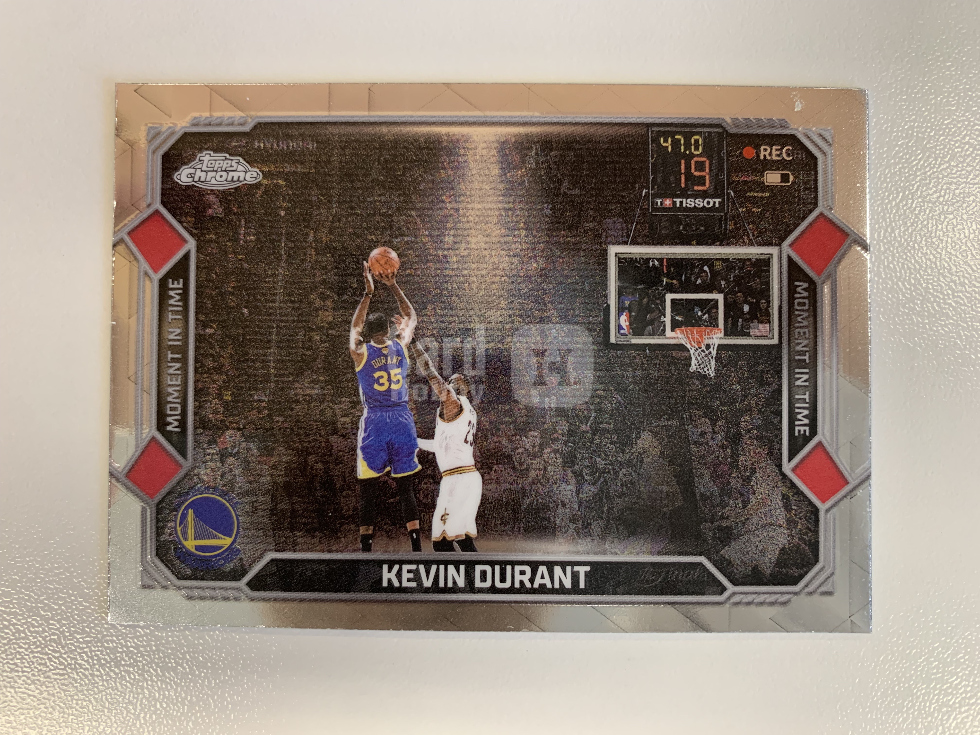 2025‑26 Topps Chrome Update Kevin Durant 凯文 杜兰特 KD 死神 Moment in Time 时刻特卡 SBX