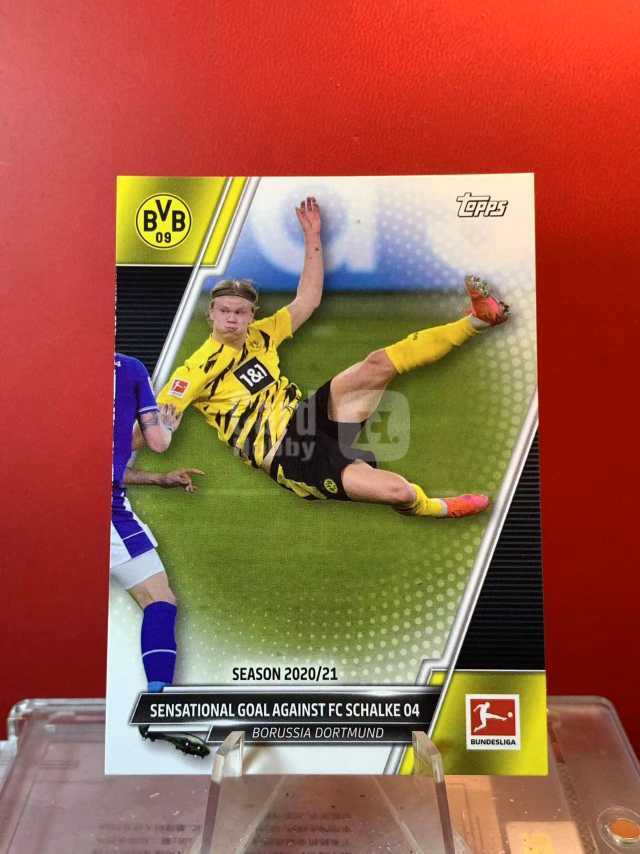 (老末精品代拍) E26 2022 Topps company Inc Erling Haaland 埃尔林 哈兰德 魔人布欧 多特蒙德 凑套必备
