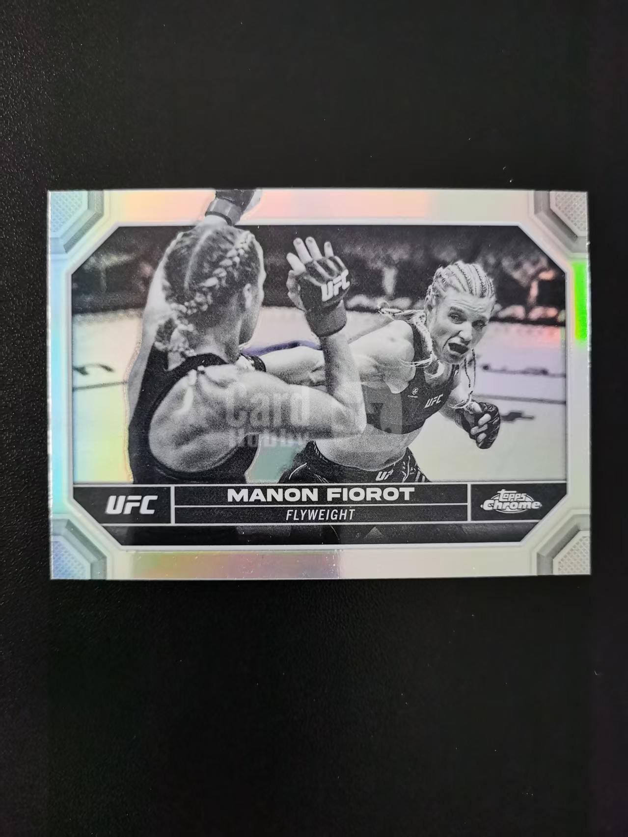 2024 Topps Chrome Manon Fiorot 马侬菲奥罗 UFC TC银折 折射 收藏凑套 瑕疵如图 免费代拍（狮王）SD1