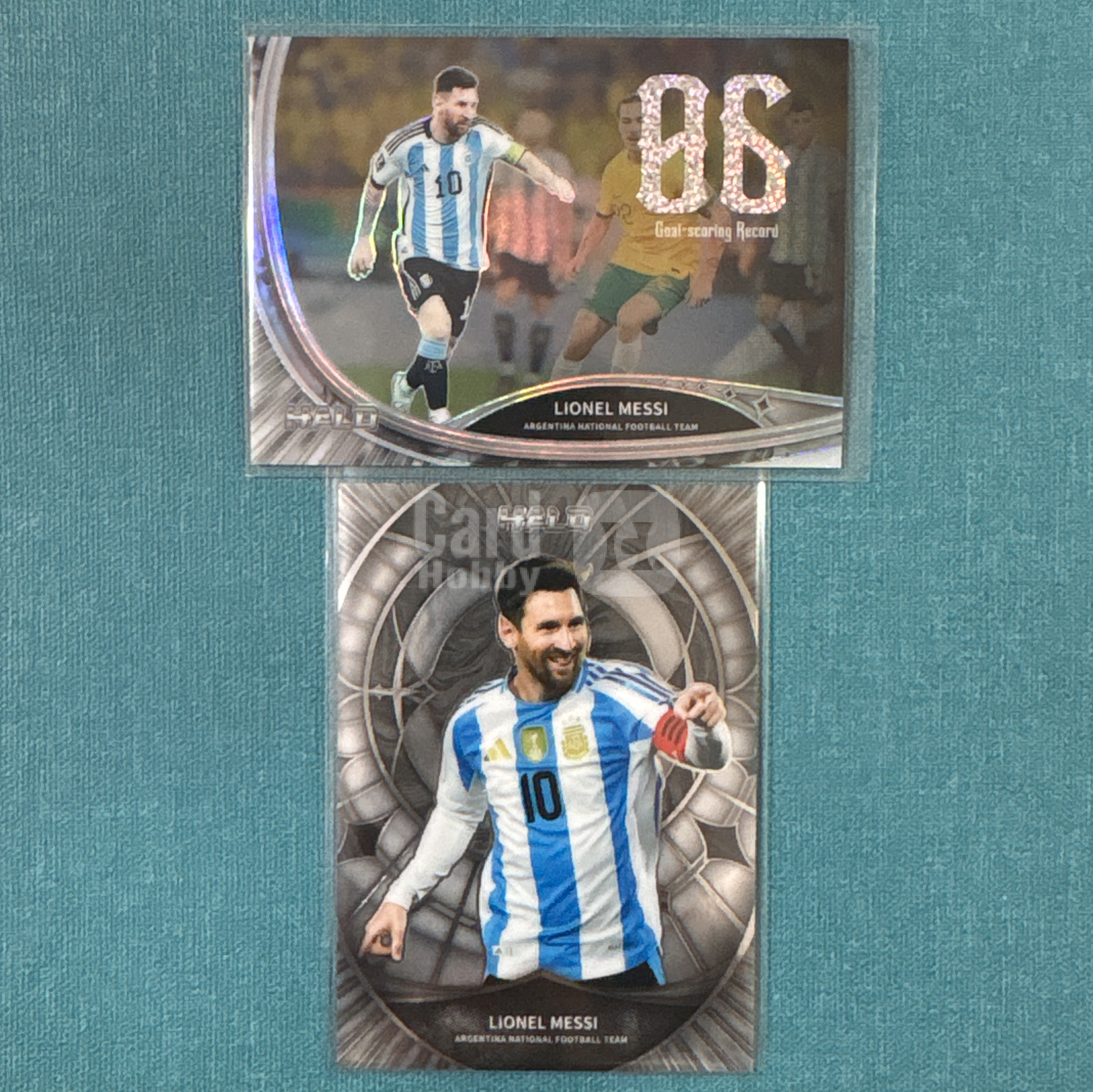 2025 Herock Halo 闹翻天 阿根廷队盒 Lionel Messi 梅西 进球纪录特卡 折射 base 巴塞罗那 巴萨 打包 卡品不保 XQY