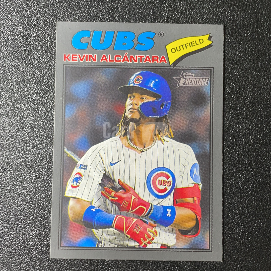 【鲨鱼代卖】2026 Topps Heritage 棒球MLB 遗产系列 凯文 阿尔坎塔拉 Kevin Alcántara 芝加哥小熊 特卡 角微白-SY4959
