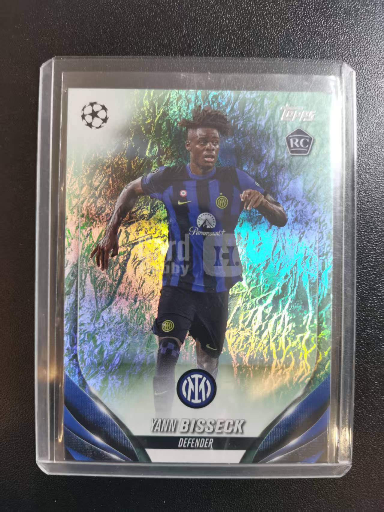 2024 Topps Topps Yann Bisseck 亚恩比塞克 国际米兰 欧冠 新秀RC 霓虹绿纹折 收藏凑套 卡品如图 免费代拍WLB