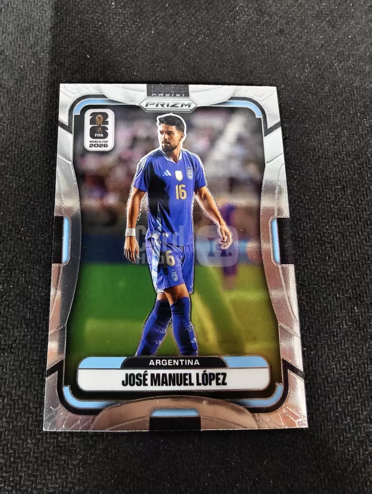 2026 Panini World Cup Prizm Jose Manuel Lope 世界杯PZ 阿根廷 何塞 曼努埃尔 洛佩斯 PZ世界杯 划痕 边角瑕疵#19