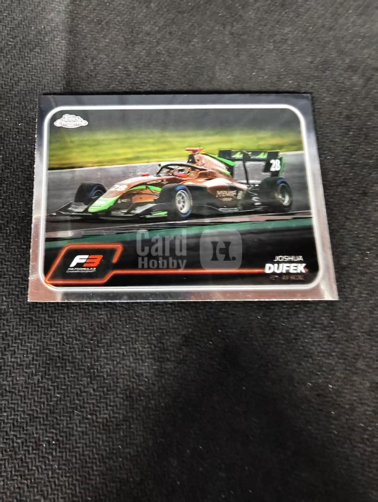 2024 Topps Chrome F3 F1 Joshua Dufek 约书亚 杜菲克 奥地利 划痕 边角瑕疵 #141