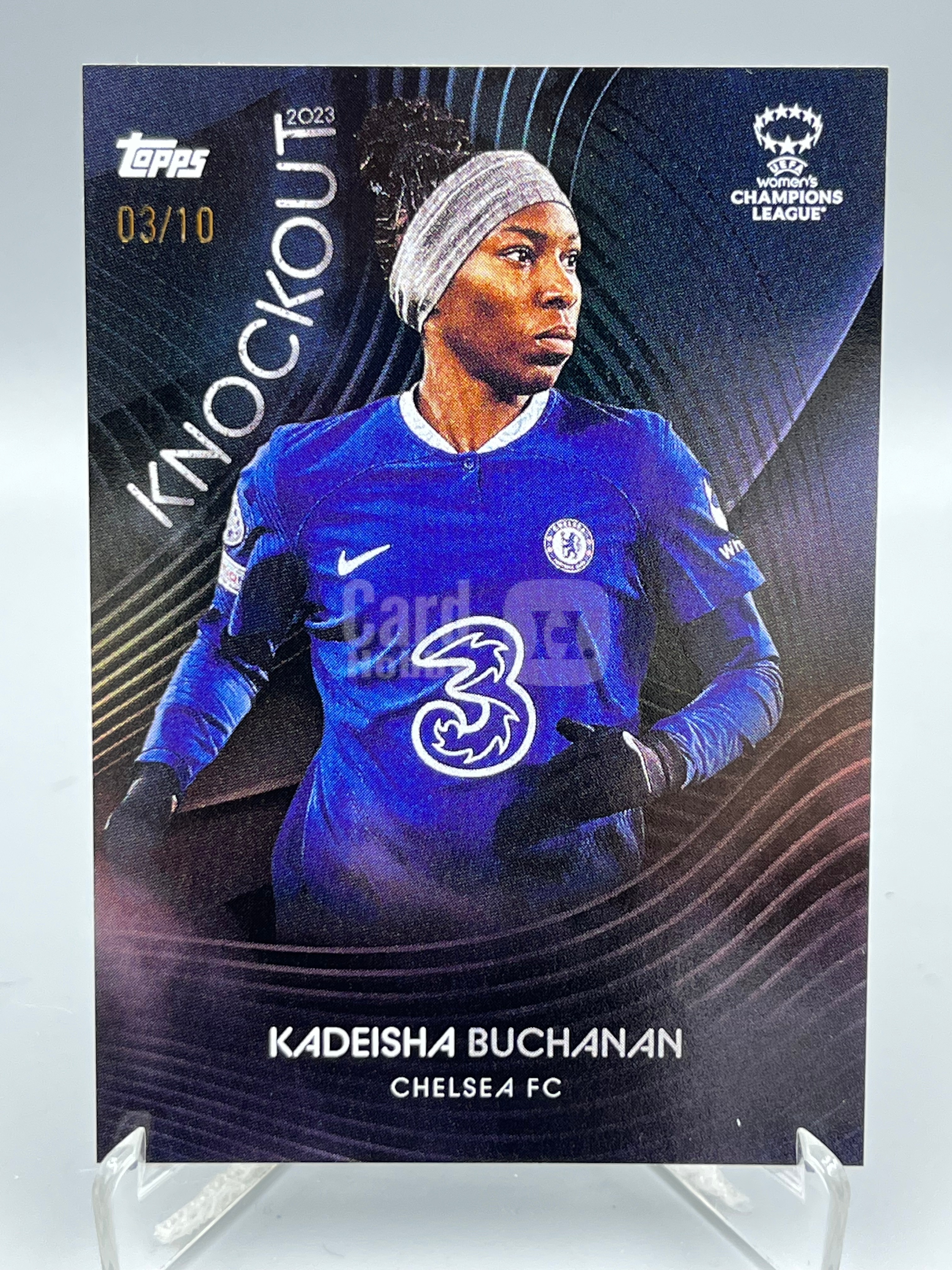 2020-21 Topps UEFA Kadeisha Buchanan 欧冠 卡德莎 布坎南 3/10编 低编 折射 加拿大 切尔西女足 女足世界杯 凑套 收藏必备【暴富 巧儿】y