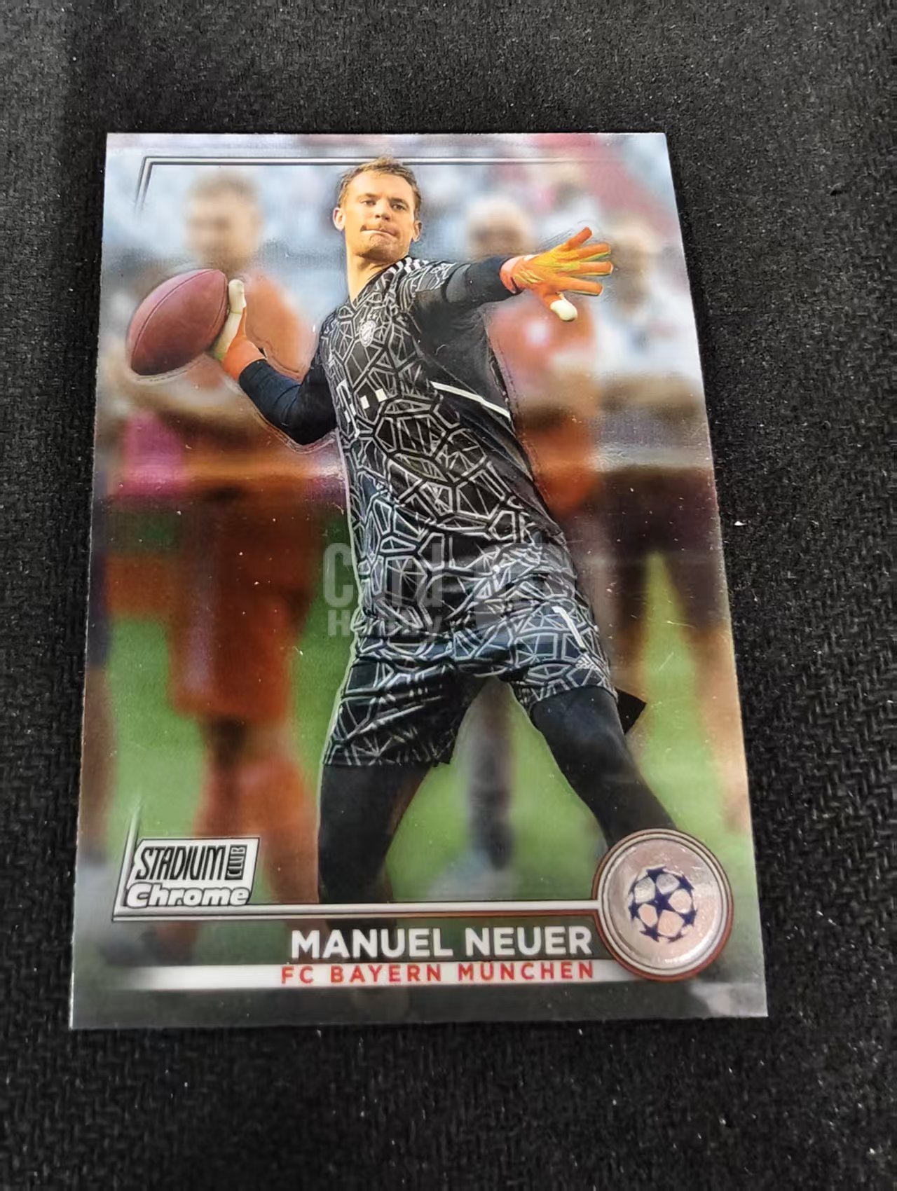 【可合并,不累计】2023 Topps Stadium Club Chrome Manuel Neuer 诺伊尔 拜仁慕尼黑 欧冠 竞技场 不保卡品 介意勿拍 #1