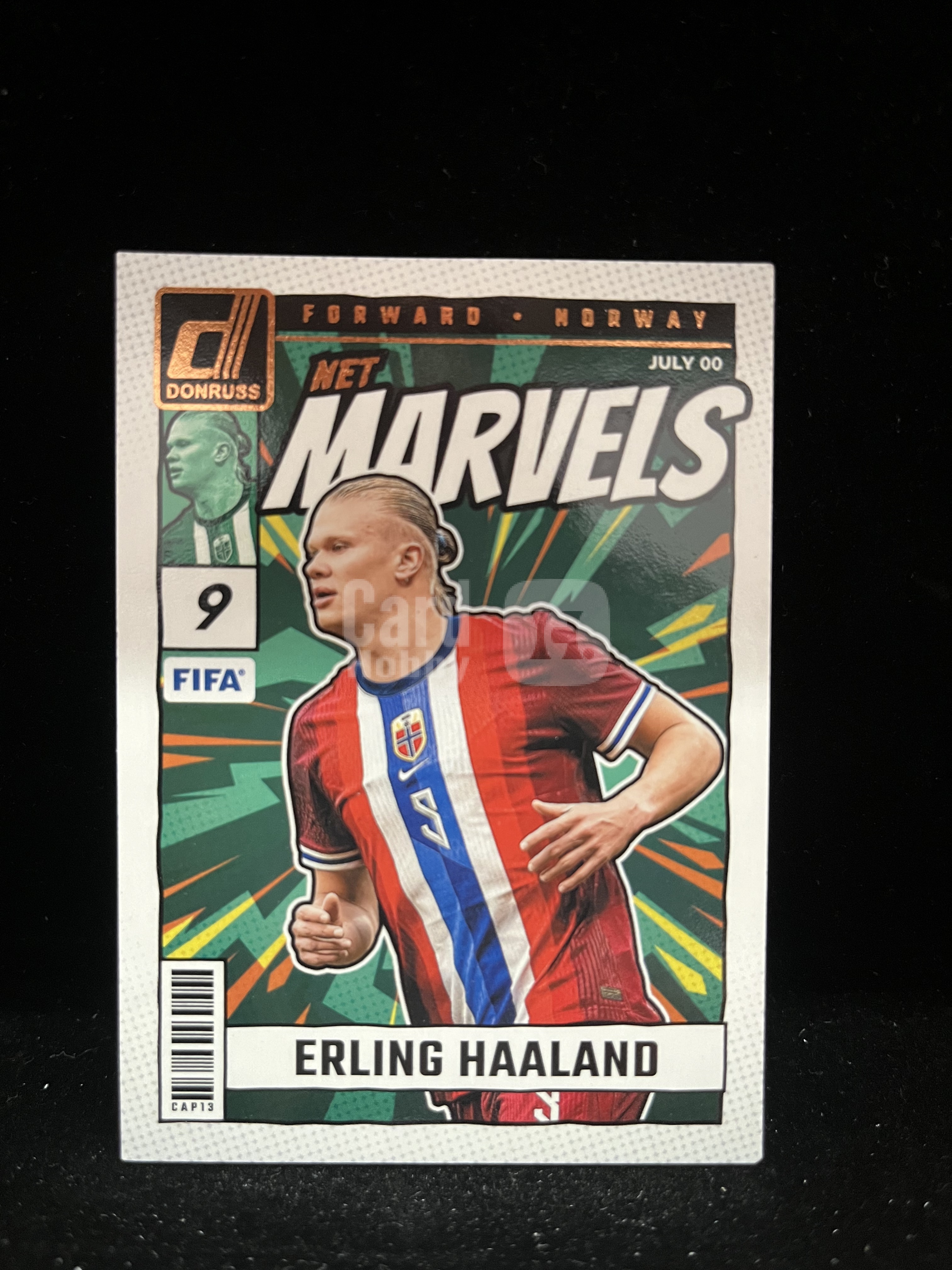 免费代拍 2024 Donruss FIFA 哈兰德 Erling Haaland Net Marvels 卡品如图#E969