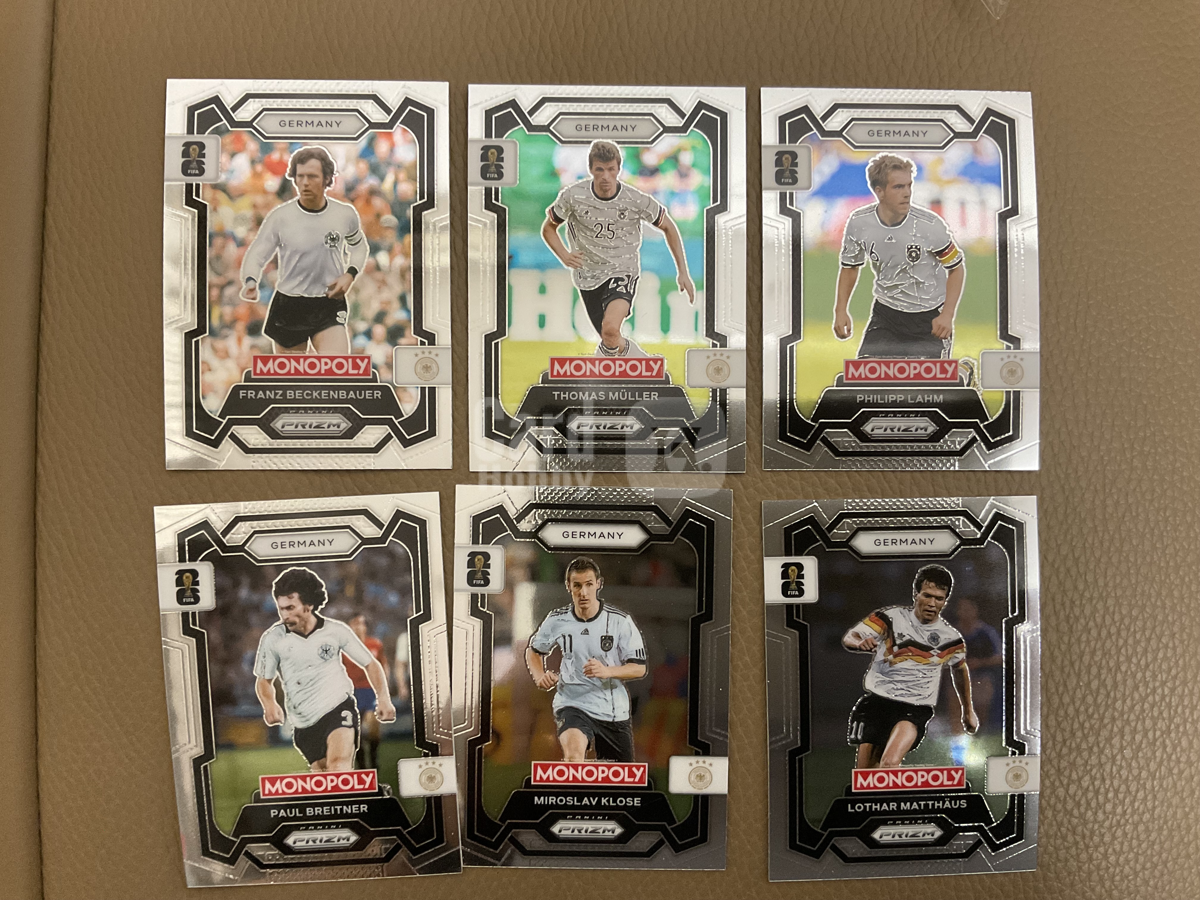 2026 Panini Prizm Monopoly Miroslav Klose #16 美加墨世界杯 大富翁 德国 世界杯 PZ 一组打包6张