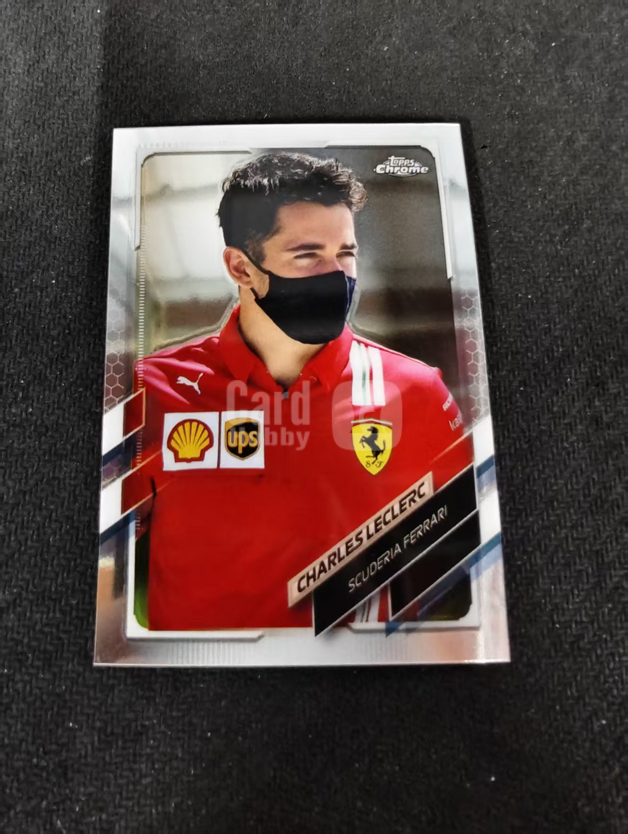 2021 Topps Chrome Charles Leclerc F1 法拉利 勒克莱尔 划痕 边角瑕疵 #33