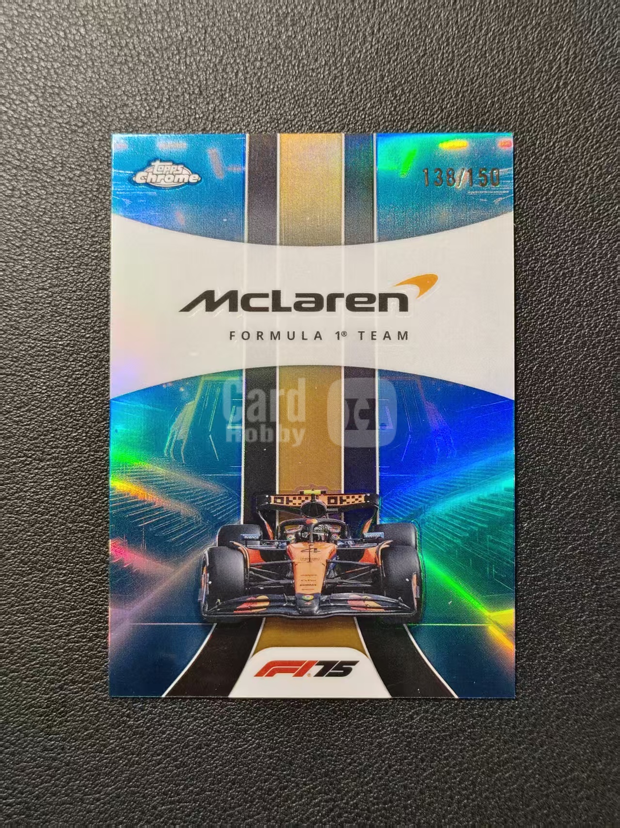 2025 Topps Chrome F1 McLaren 迈凯伦 蓝折 /150编 卡品细节如图 出价前请仔细阅读描述 C872