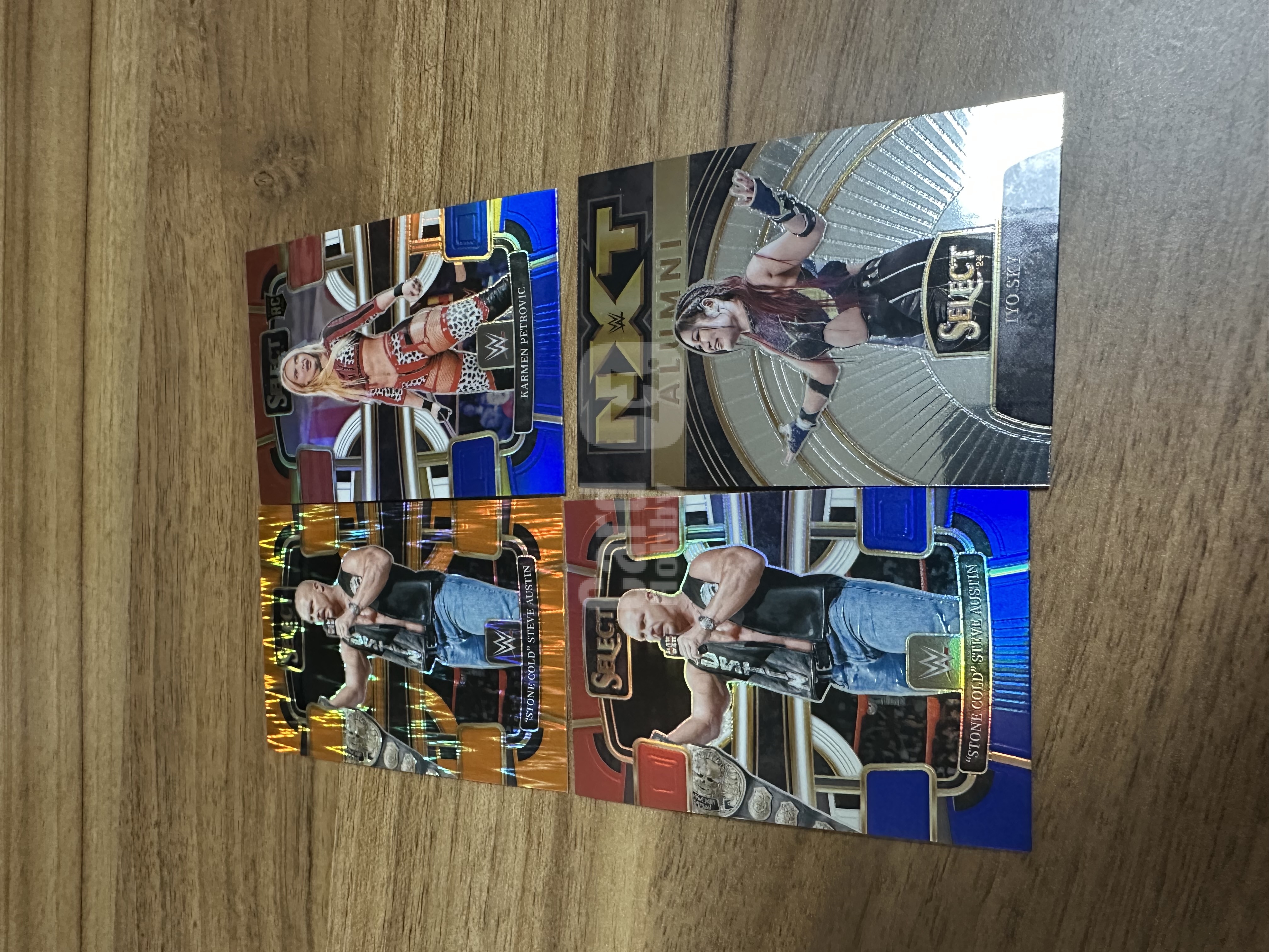 2024 Topps Select Stone Cold Steve Austin KARMEN PETROVIC IYO SKY lot4