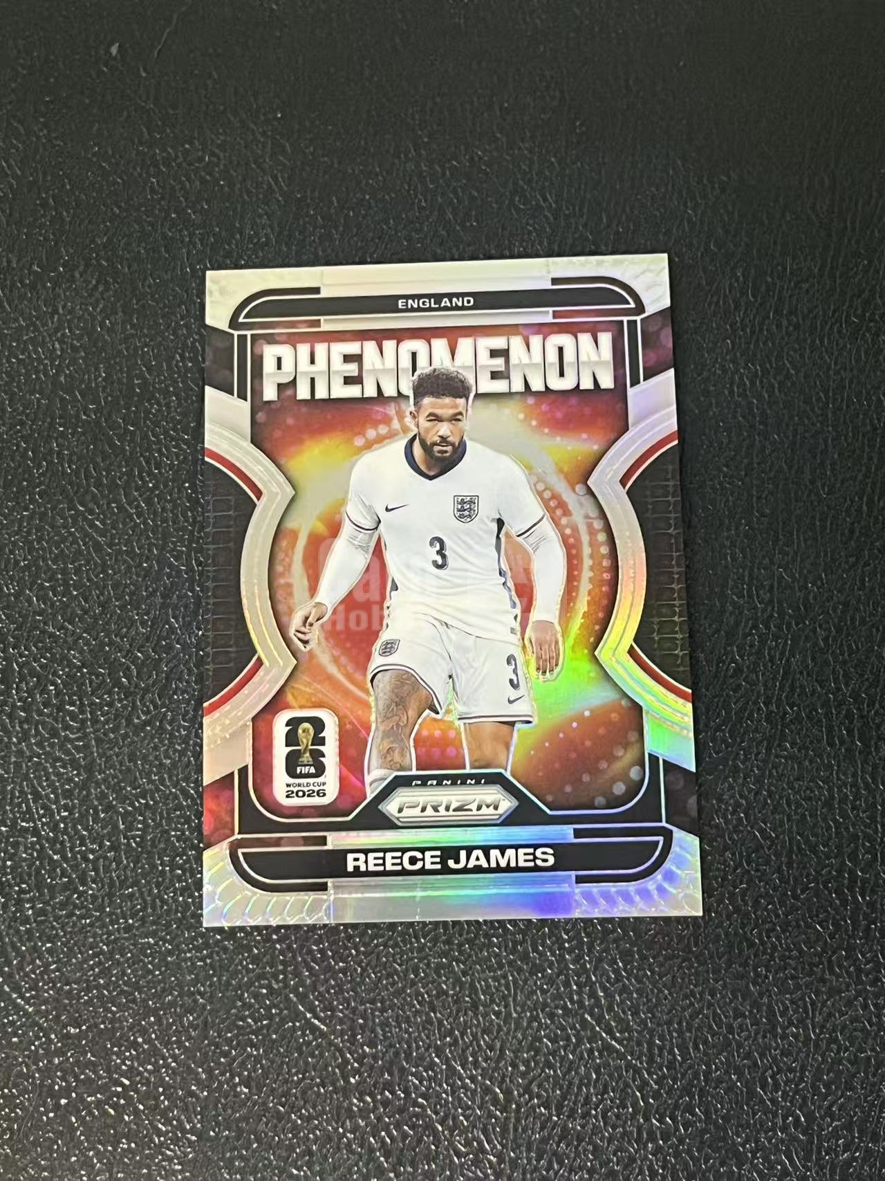 2026 Panini World Cup Prizm Reece James 里斯 詹姆斯 切尔西 特卡 英格兰 世界杯 银折 实卡精美 卡品如图 LA-5