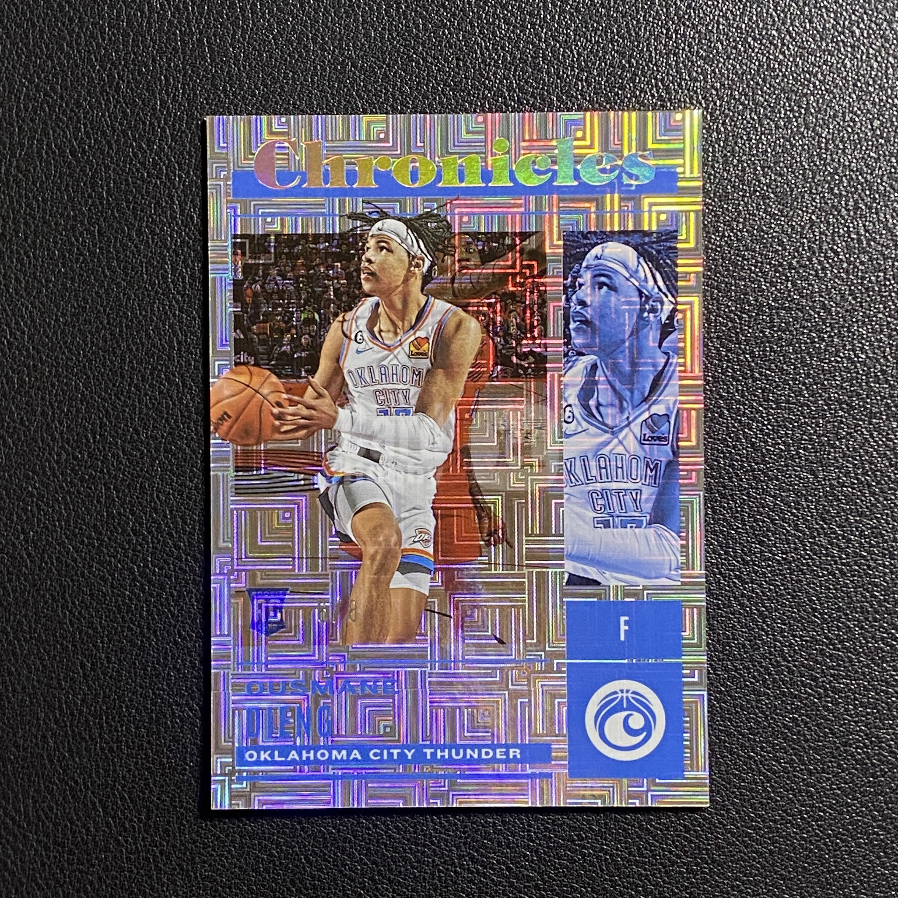 【伦子】2022-23 PANINI 帕尼尼 CHRONICLES 编年史 RC 新秀 雷霆 OUSMANE DIENG 迪昂 6/8编 迷宫折 MOJO 信封独占 折射 SAMM-20
