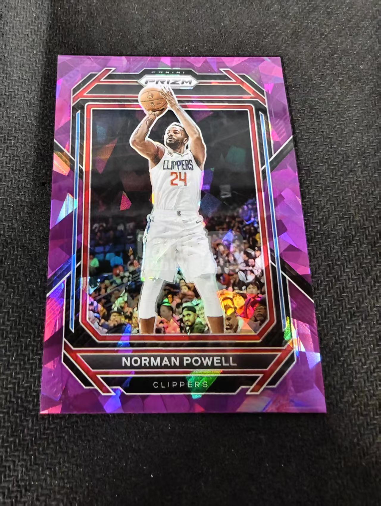 2022-23 Panini Prizm Norman Powell 快船 诺曼 鲍威尔 碎冰折 149编 划痕 边角瑕疵