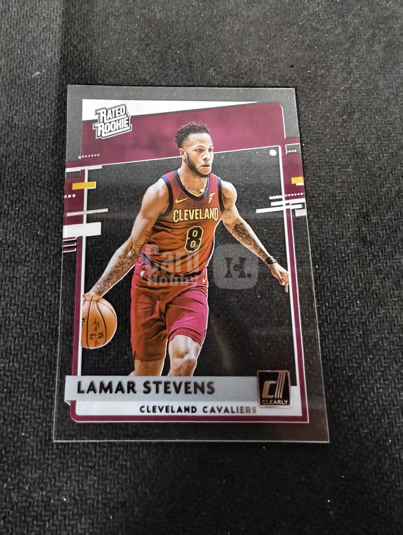 2020-21 Panini Donruss Lamar Stevens 胶片杜蕾斯 骑士 斯蒂文斯 新秀 rc 透明 胶片 划痕 边角瑕疵 #55