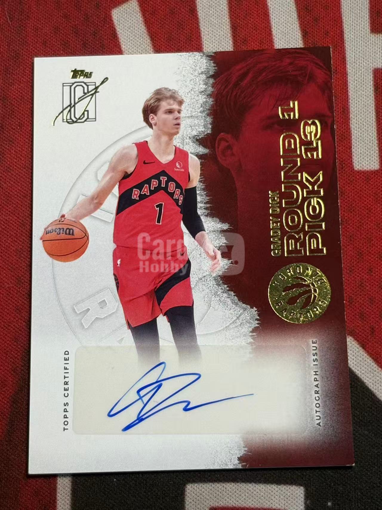 2025-26 TOPPS SIGNATURE CLASS GRADEY DICK 老鹰 神射手 格雷迪迪克 签字卡 顺位签 专收凑套必备【烂臭嘴拍卖】