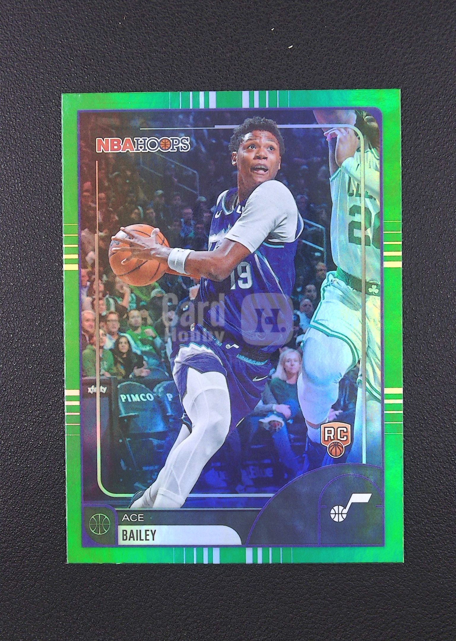 2026 Panini Hoops Ace Bailey RC 艾斯 贝利 新秀 绿折 爵士【Big M 代拍】 AQ888