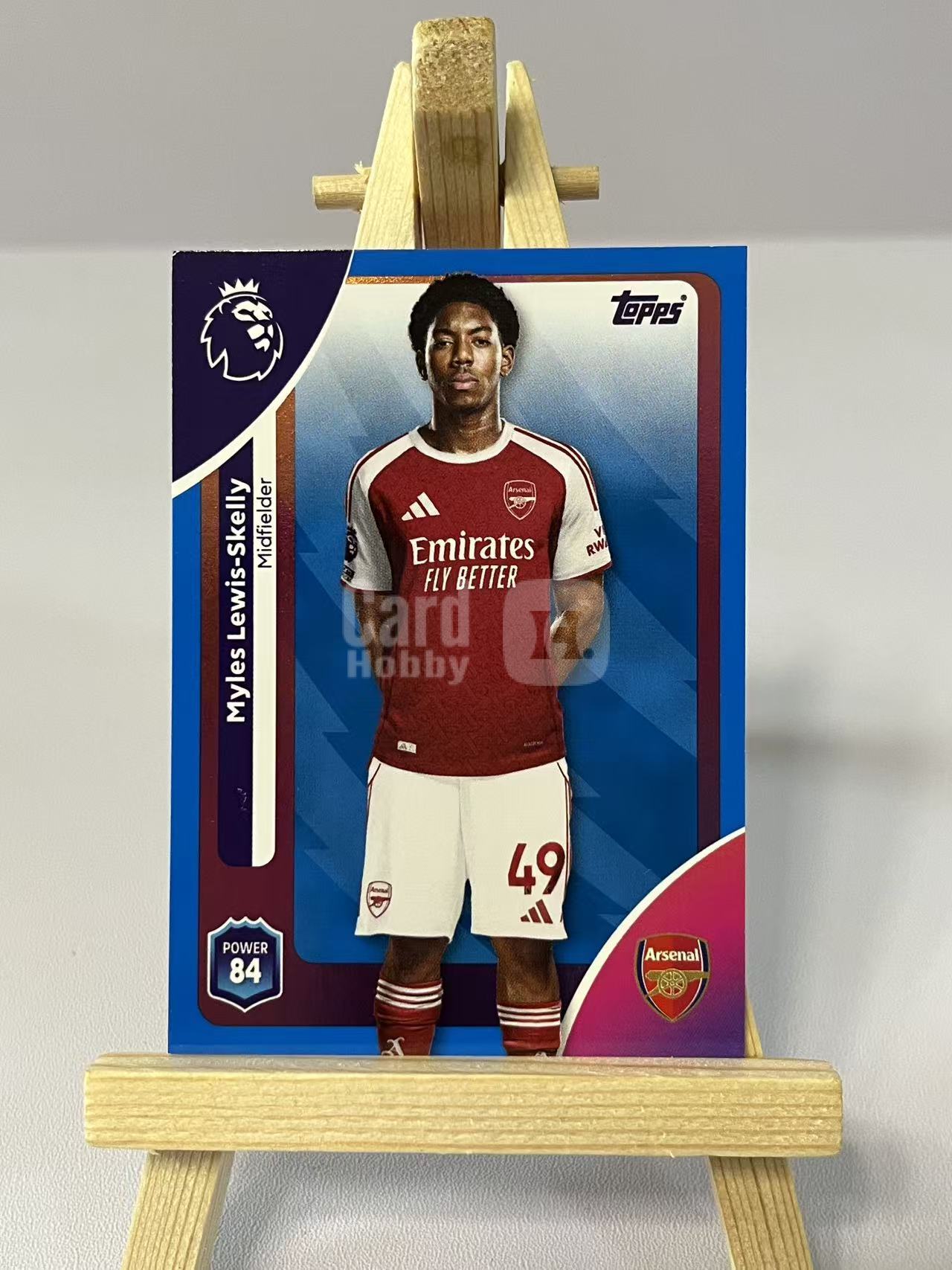 2025 Topps Premier myles lewis skelly 斯凯利 阿森纳 蓝平行 英超 实卡精美 卡品如图 LZ5