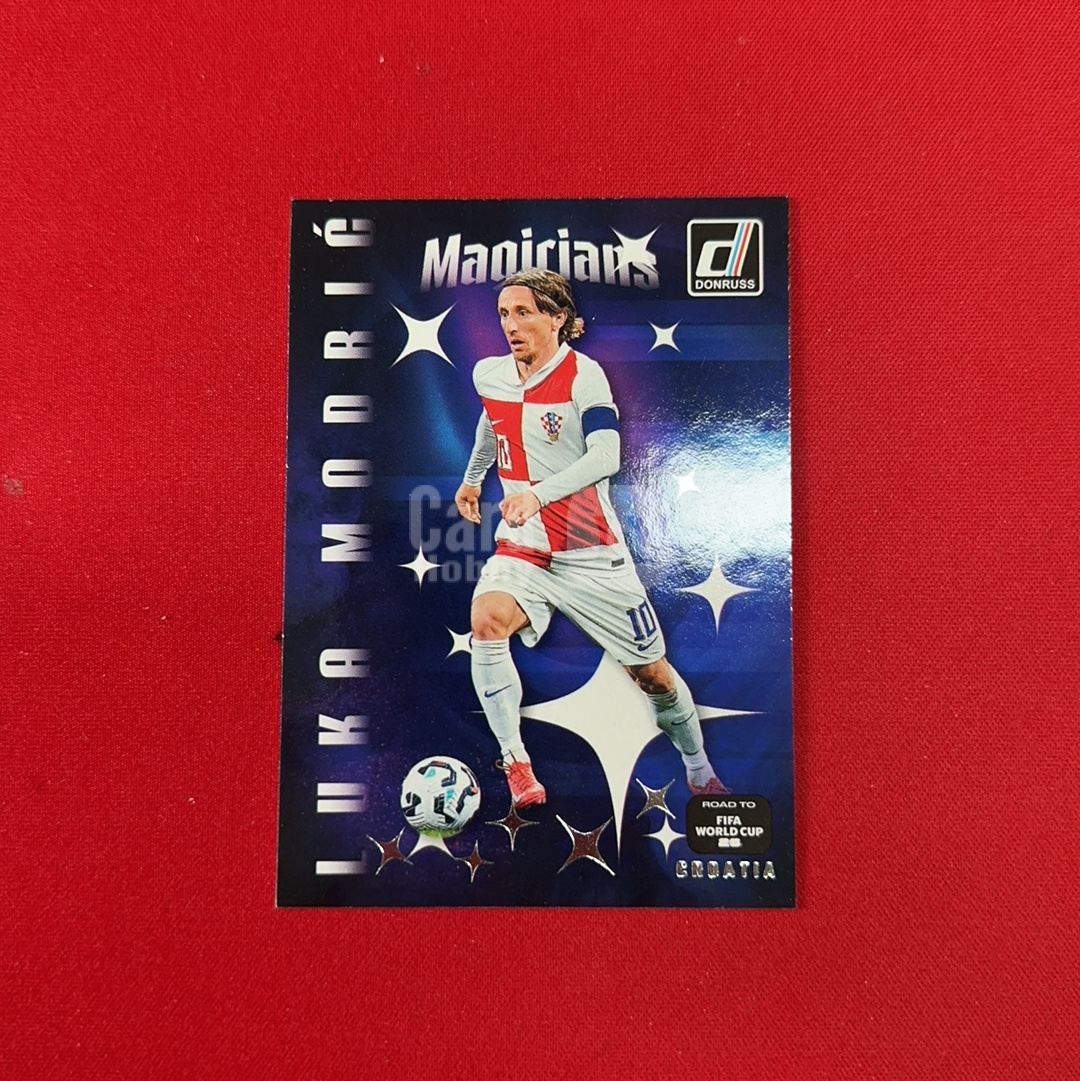 【四喜代拍】2025-26 Panini Donruss 世界杯 杜蕾斯 Luka Modric 莫德里奇 魔笛 克罗地亚1 魔术师特卡 卡品如图(polo)