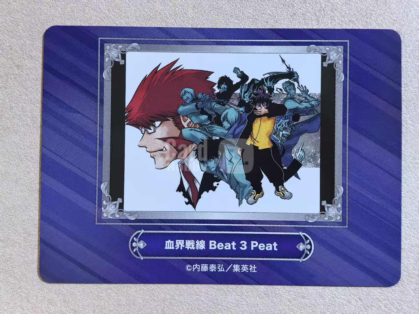 Jump Fair 2024 in Animate 安利美特书店 集英社漫画 活动限定特典卡《血界战线 Beat 3 Peat》内藤泰弘创作 卡边有白点 卡品如图
