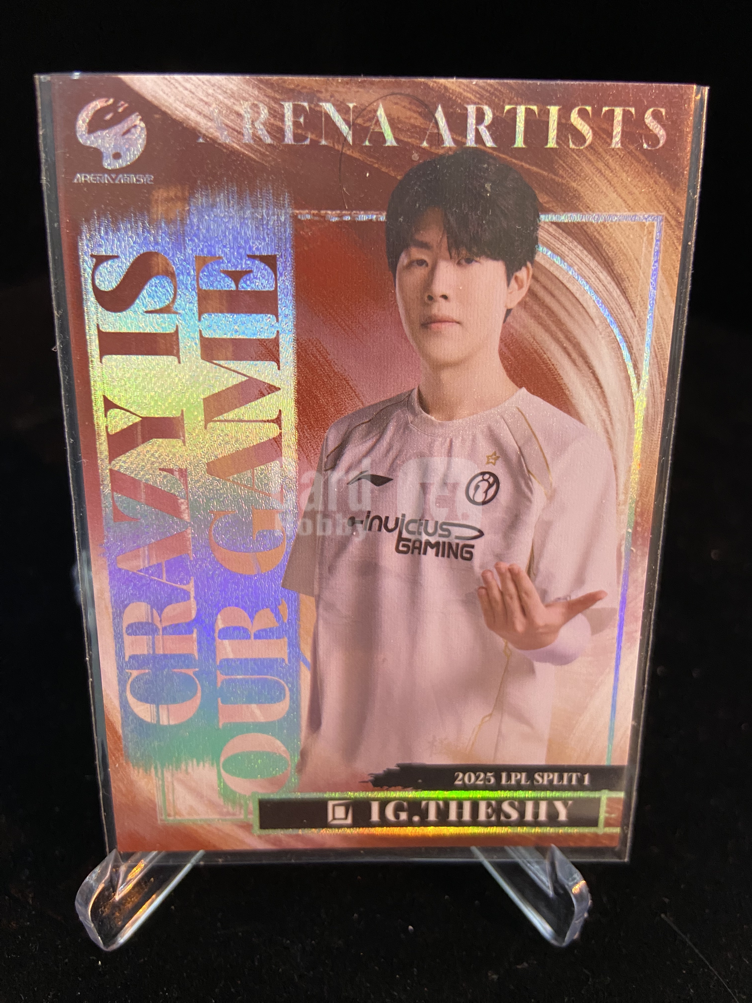 2026 Buffun LPL TheShy 联盟标语卡 暮红 IG 20/49 不凡玩品 英雄联盟 赛场艺术家 西好