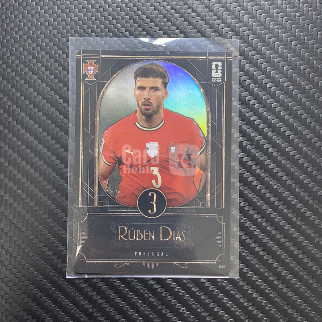 【小牛代拍】2026 Panini FIFA World Cup 2026 卡游世界杯 Ruben Dias 鲁本 迪亚斯 葡萄牙 巨星卡 厚卡 卡品如图(男)